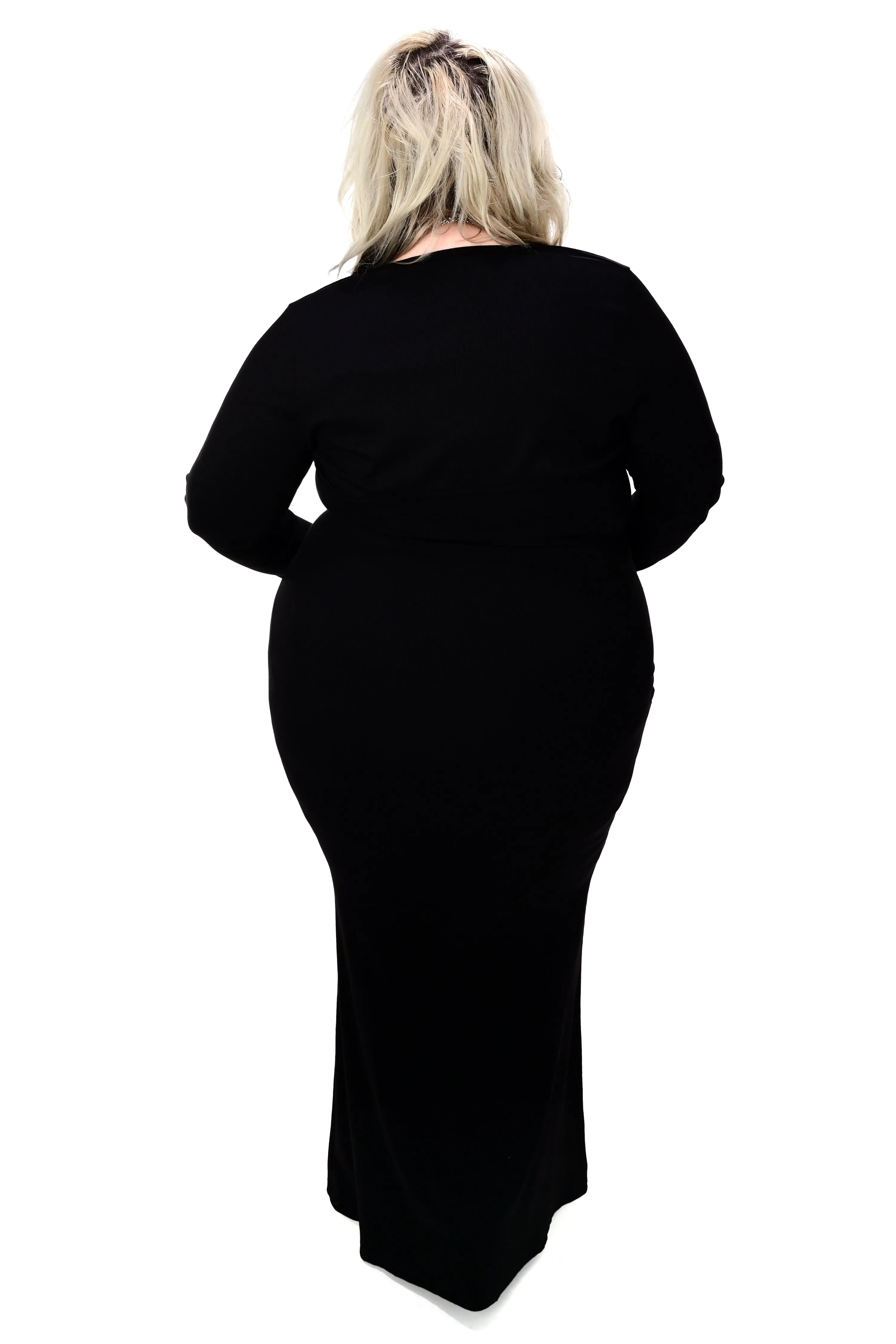Amelia Ribbed Maxi Dress