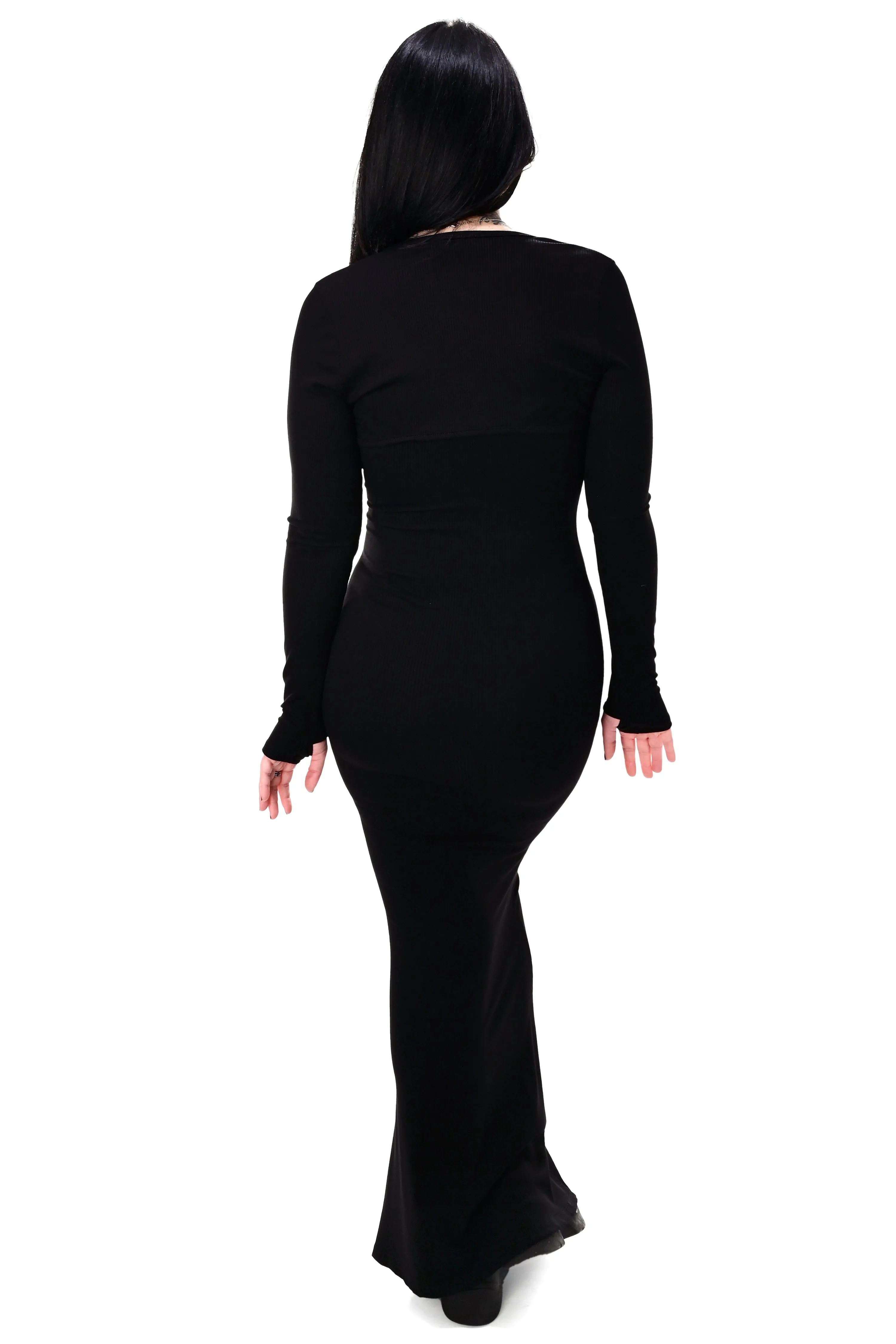 Amelia Ribbed Maxi Dress