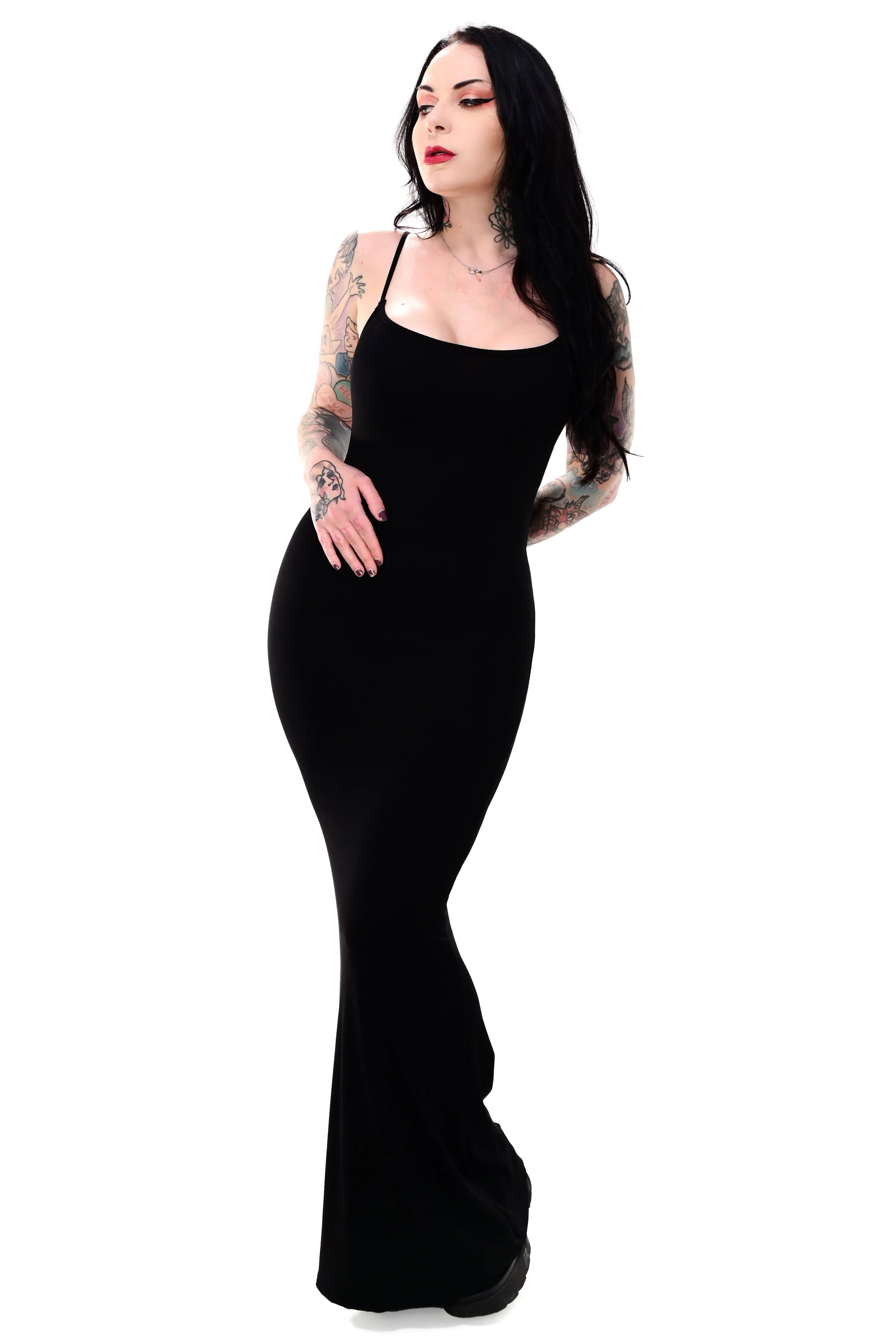 Amelia Ribbed Maxi Dress