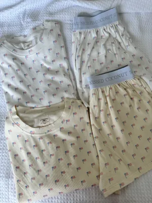 American Flag Pajama Pattern