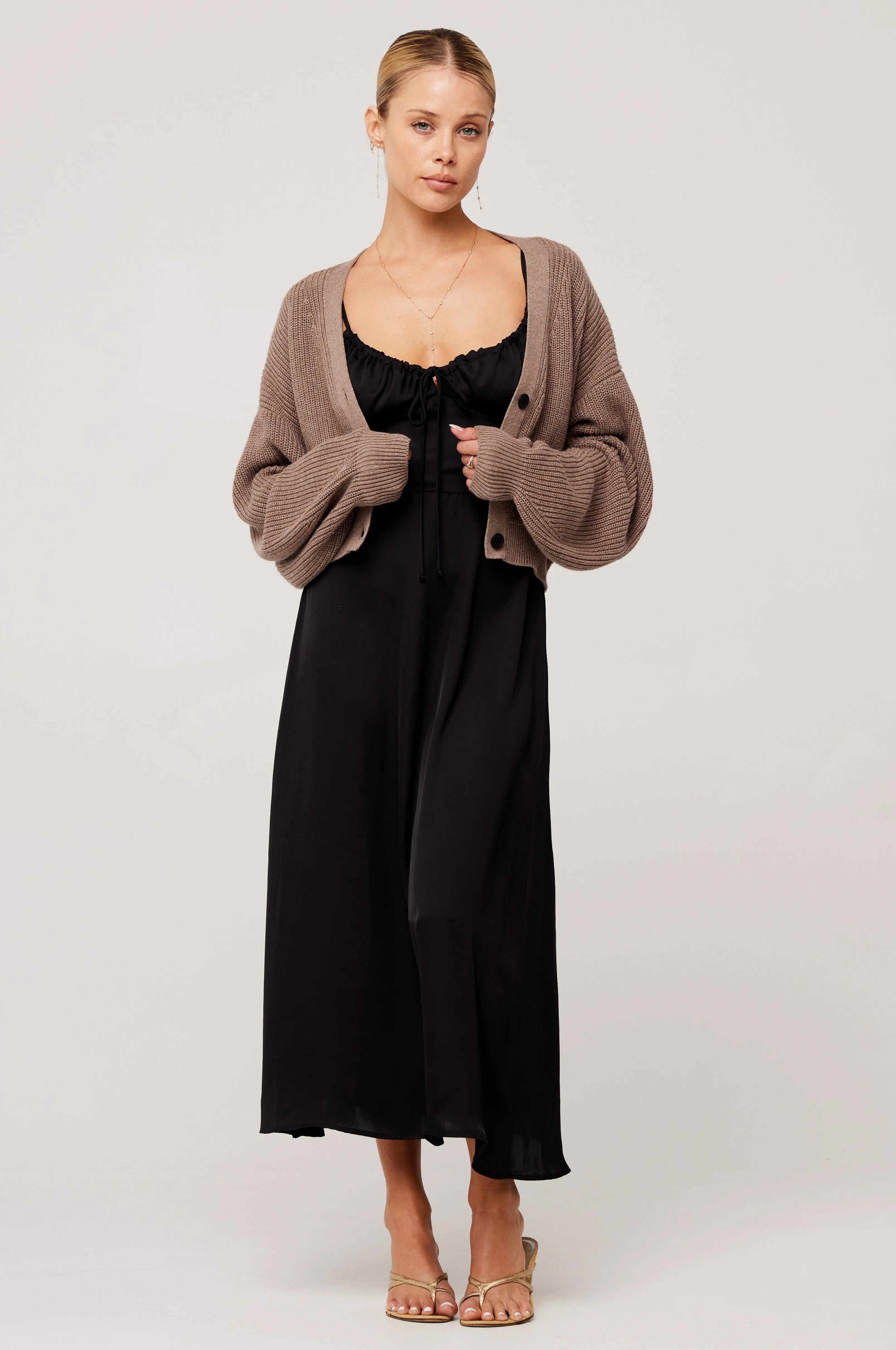 Annette Cardigan in Chai