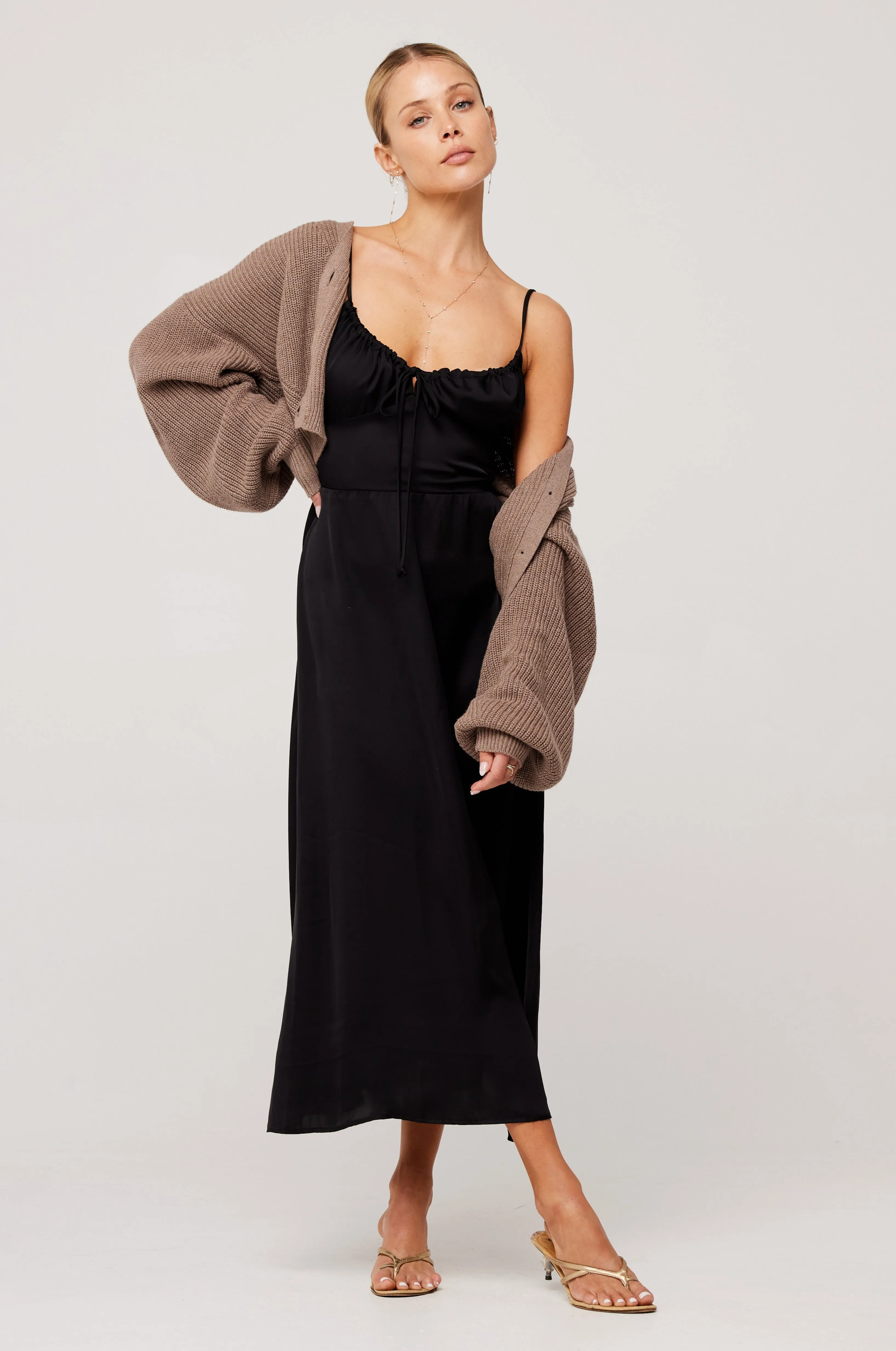 Annette Cardigan in Chai