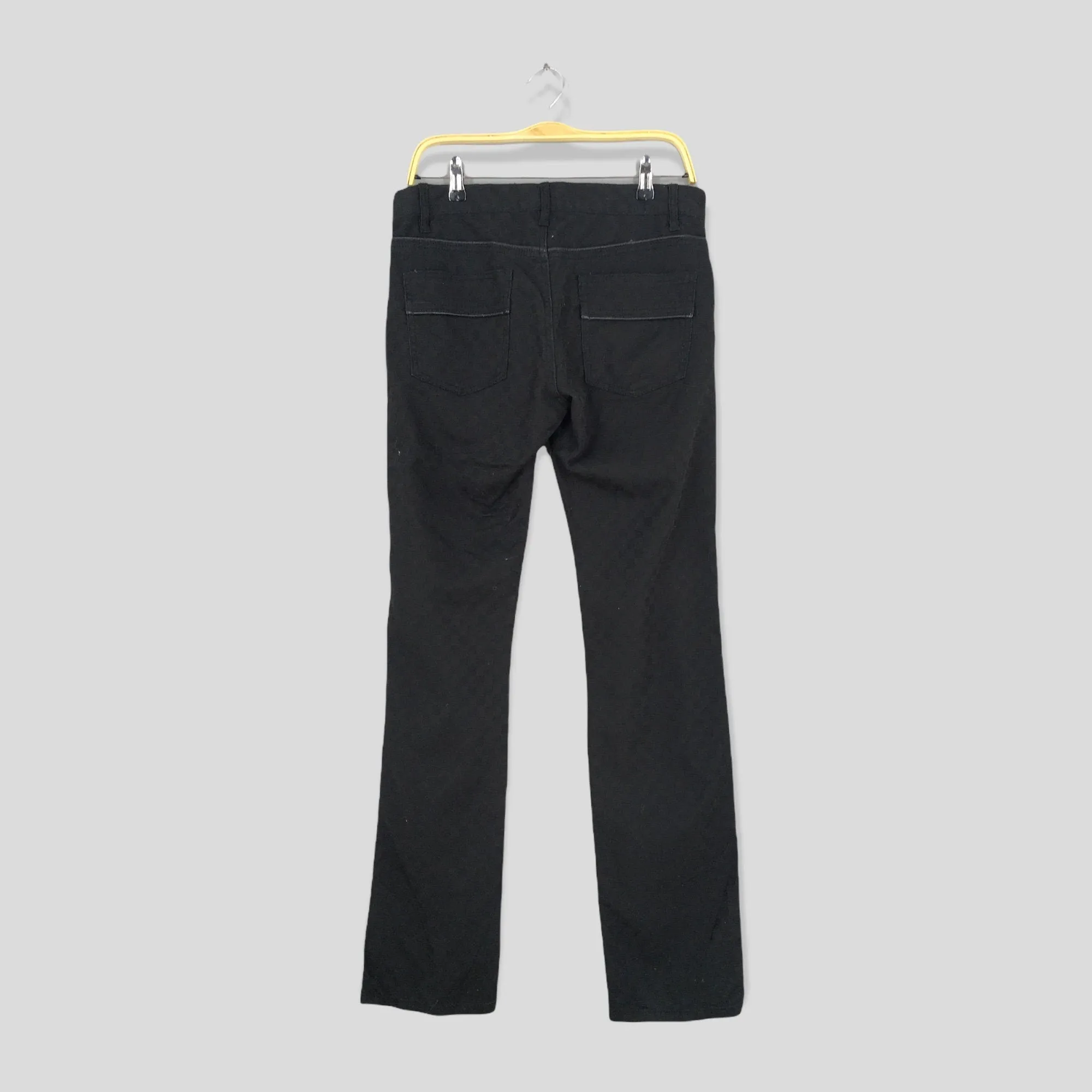 Avail Mode Japanese Black Checkered Pants Size 32x32.5
