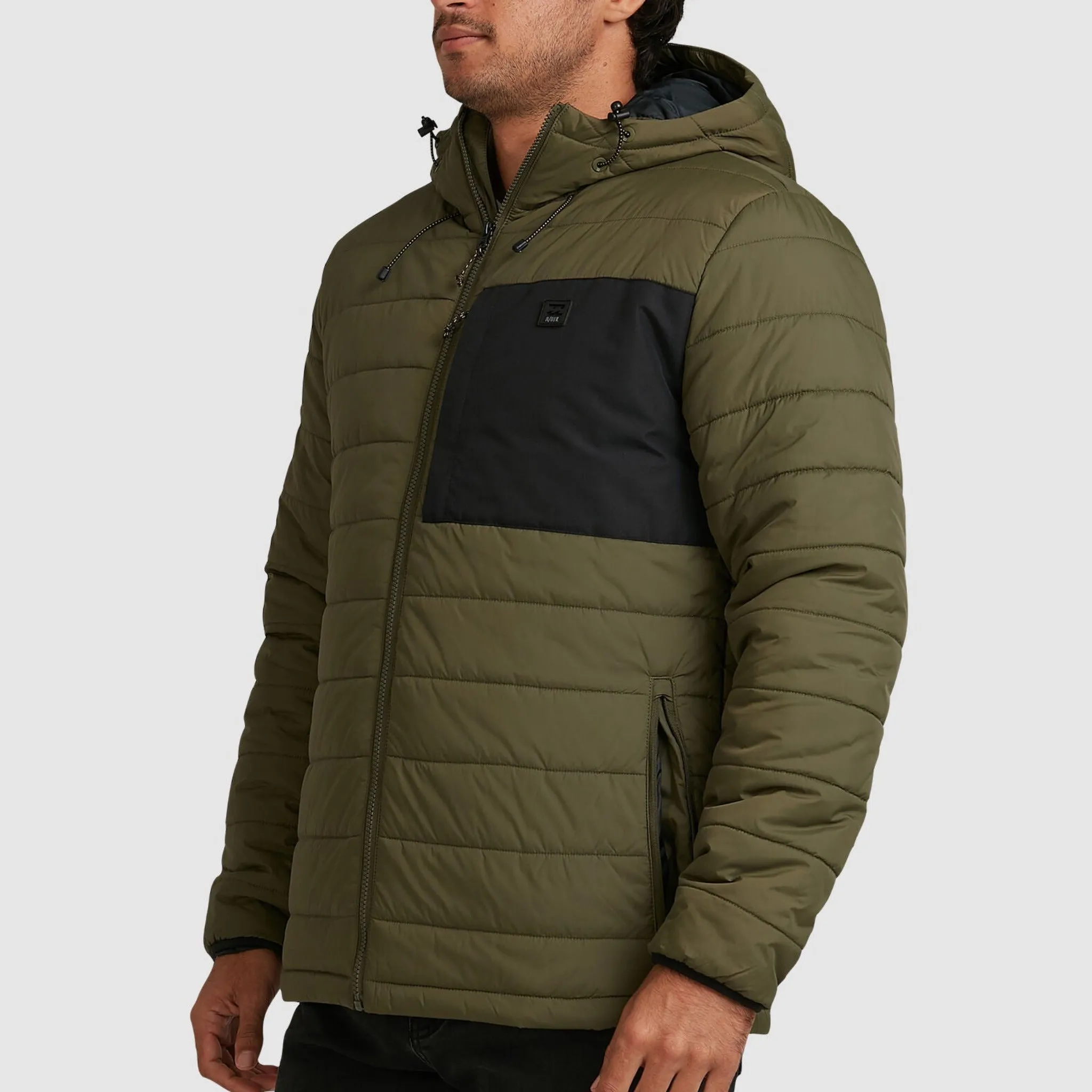 Billabong Journeyed Puffer Jacket - Military