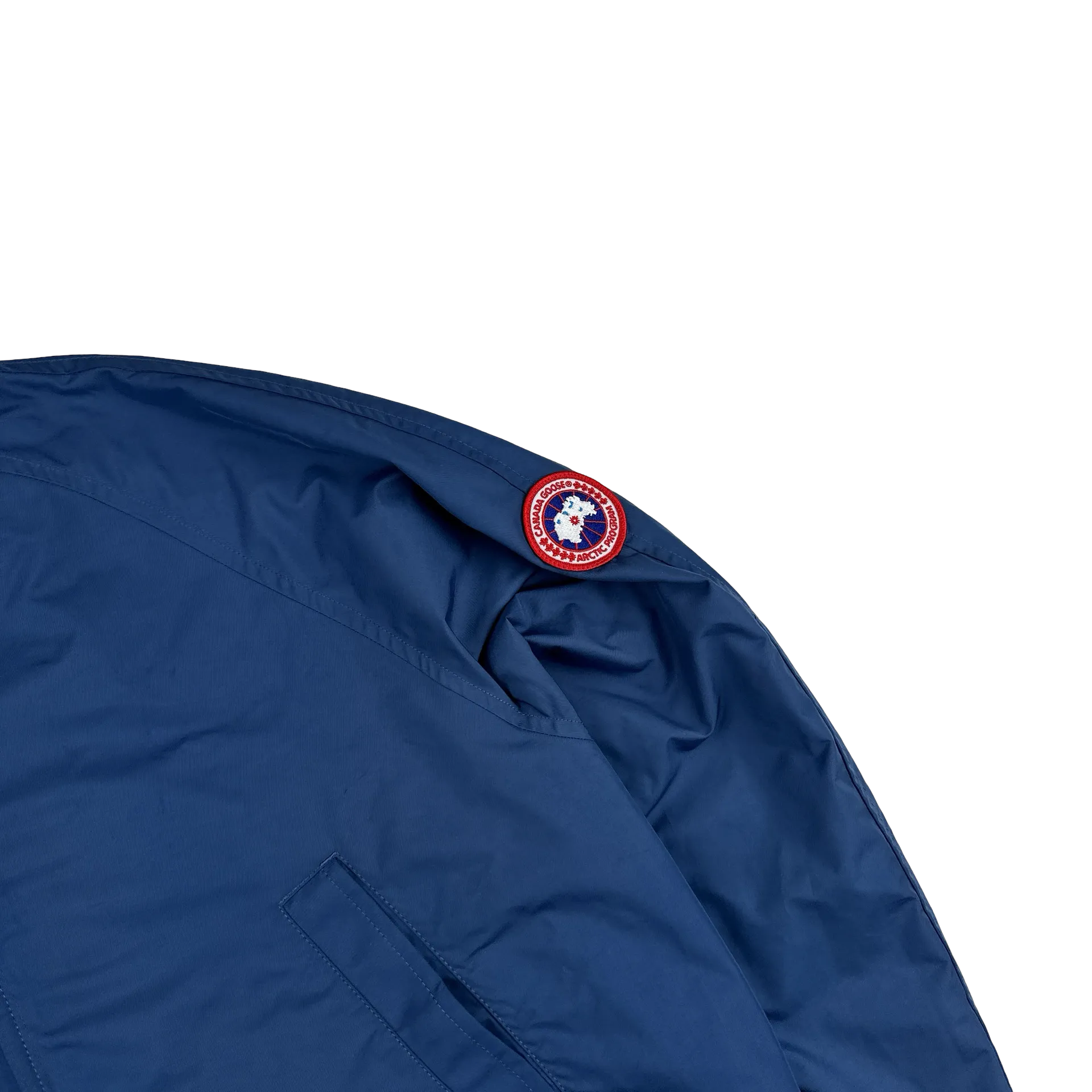 Canada Goose Blue Faber Bomber Jacket - Large