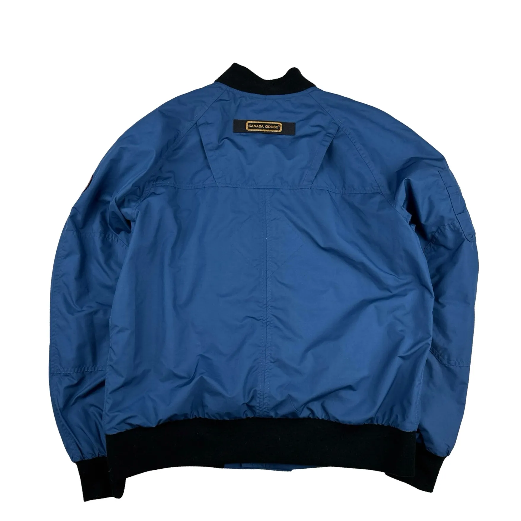 Canada Goose Blue Faber Bomber Jacket - Large