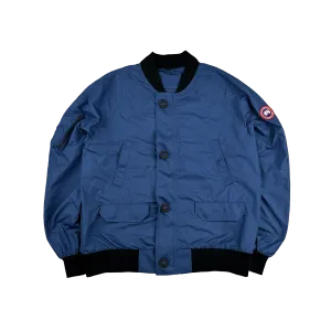 Canada Goose Blue Faber Bomber Jacket - Large