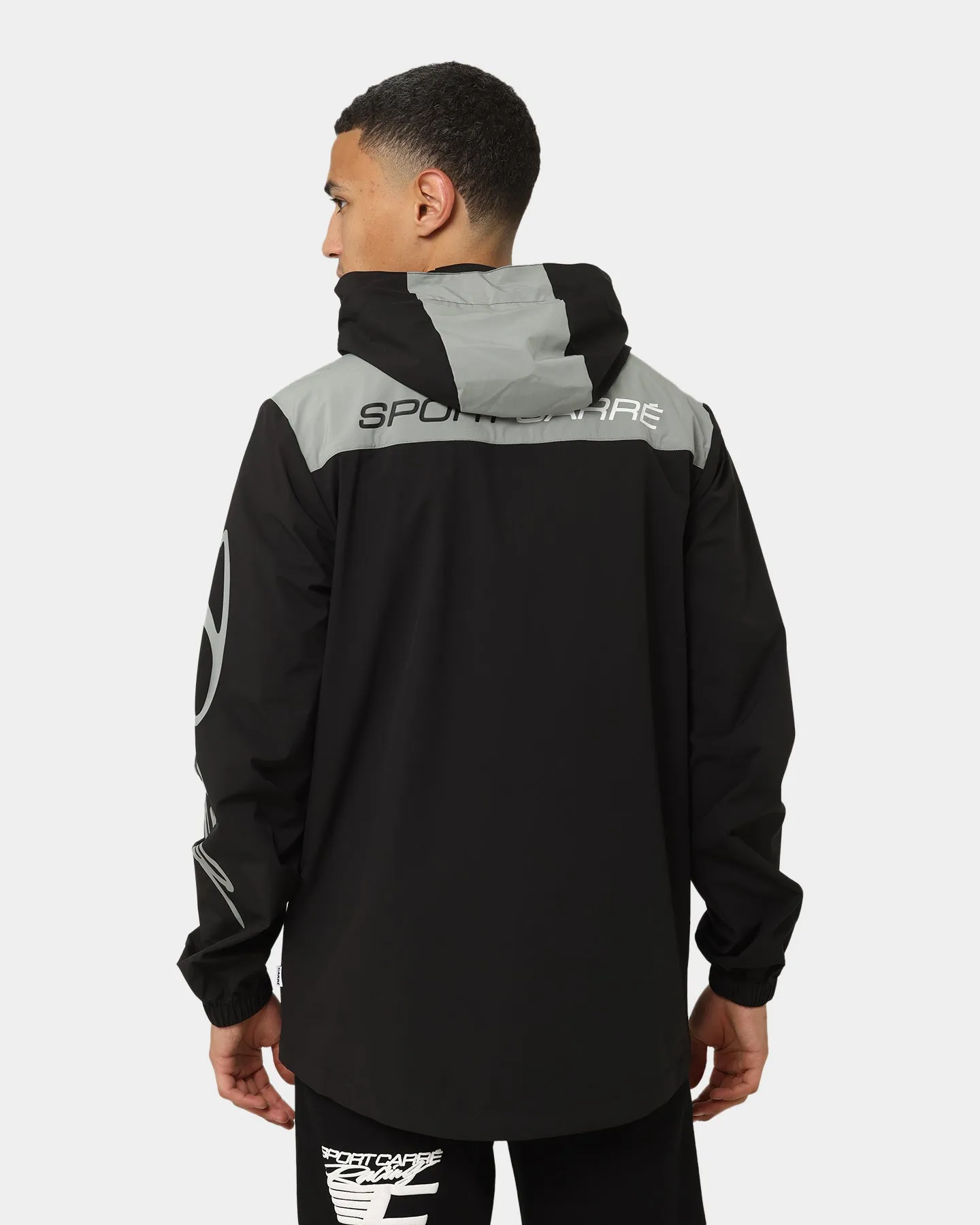 Carre Automobile Motion Windbreaker Jacket Black