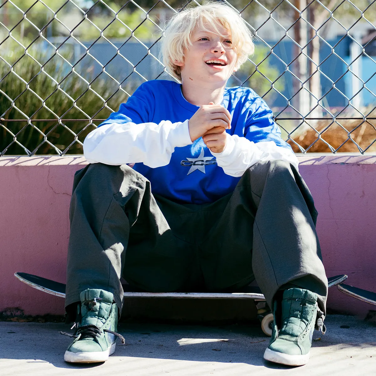 CCS Youth Easy Ripstop Cargo Pants - Black