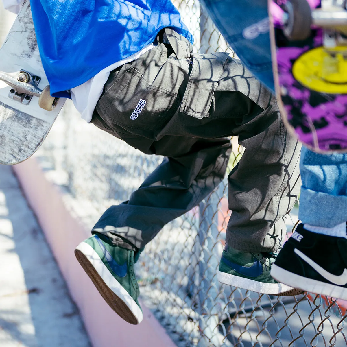 CCS Youth Easy Ripstop Cargo Pants - Black