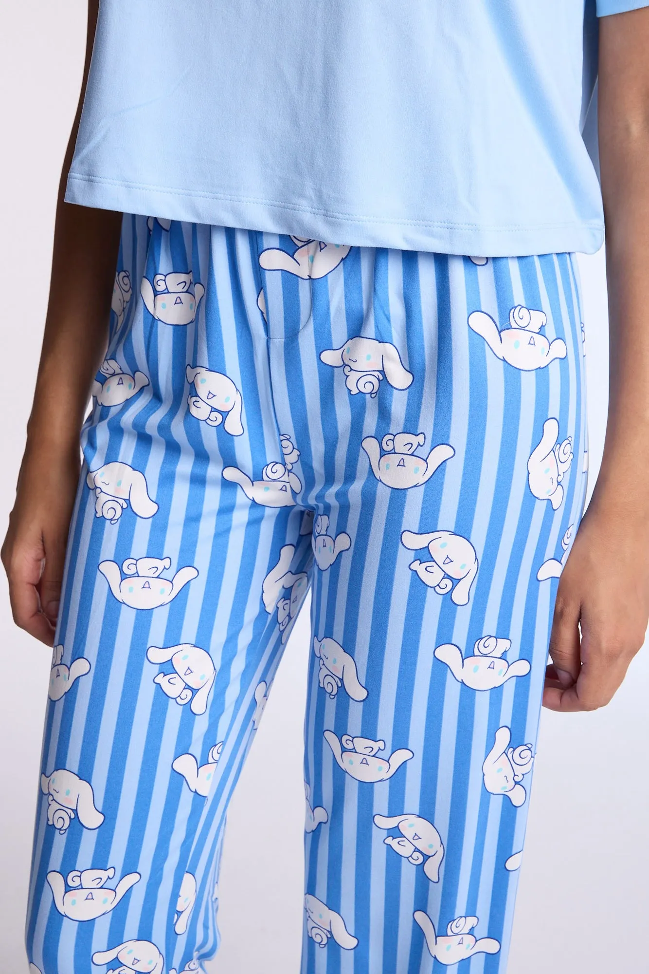 Cinnamoroll Super Soft Pajama Tee And Pants 2-Piece Set