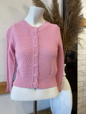 Dora Cardigan In Lt. Pink