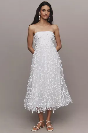 Dress 3009: Bhldn "3D Floral Vine" waist 30