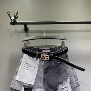 Fashion Wide Vintage t High Waist Shorts