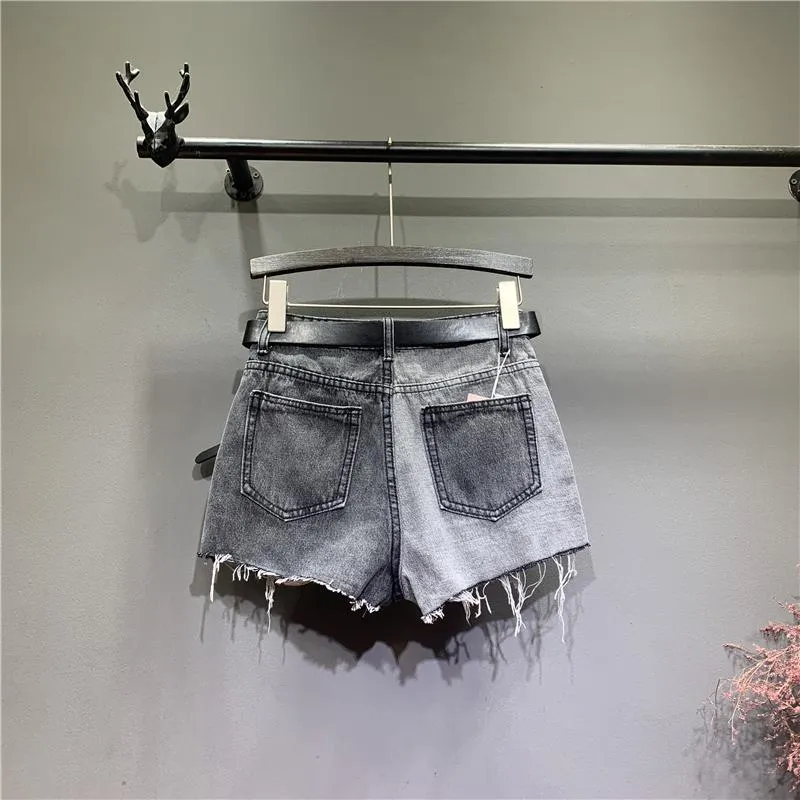 Fashion Wide Vintage t High Waist Shorts