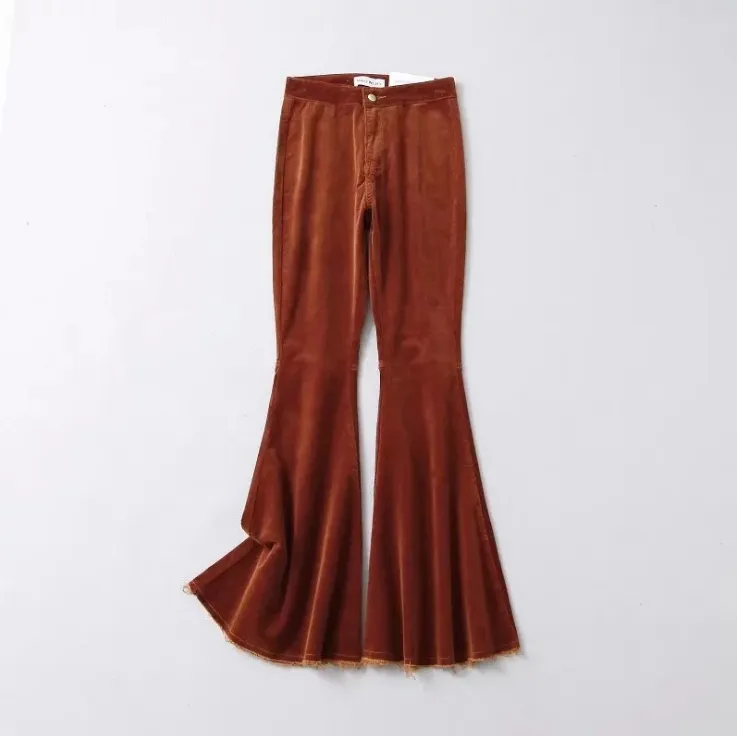 Flared Curduroy Pants