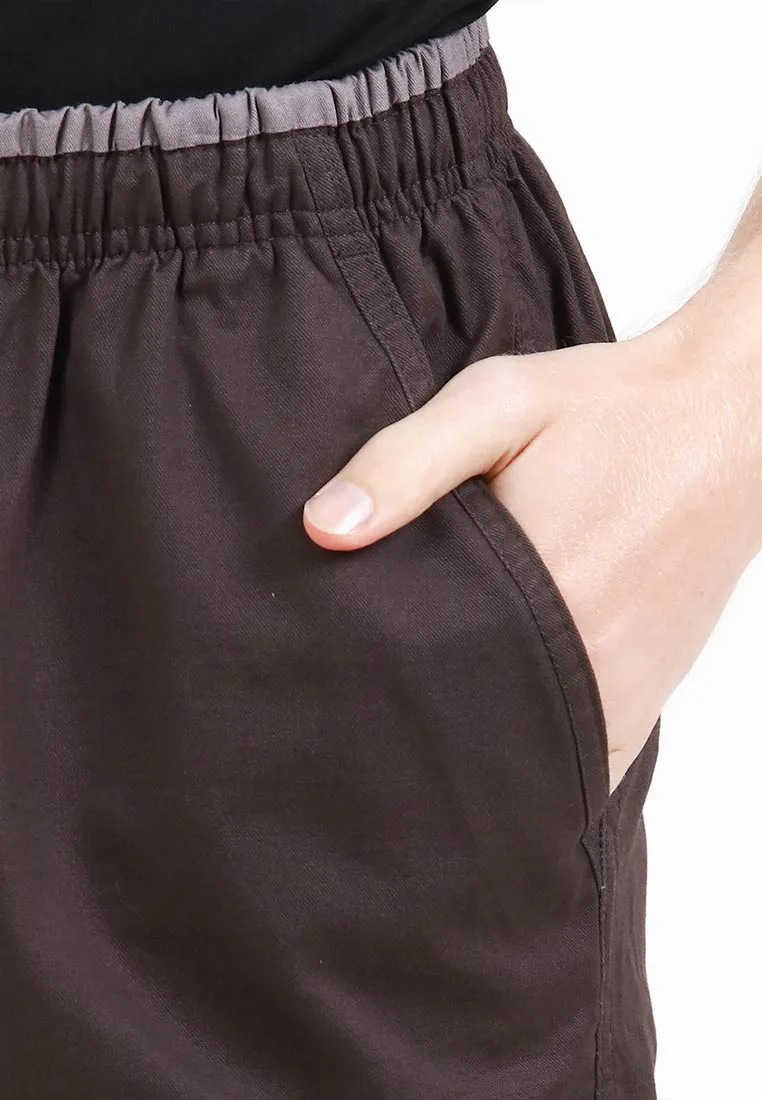 Forest 100% Cotton Twill 27"/28" Cargo Pants Men Shorts Casual 3 Quarter Short Pants Men | Seluar Pendek Lelaki - 65849