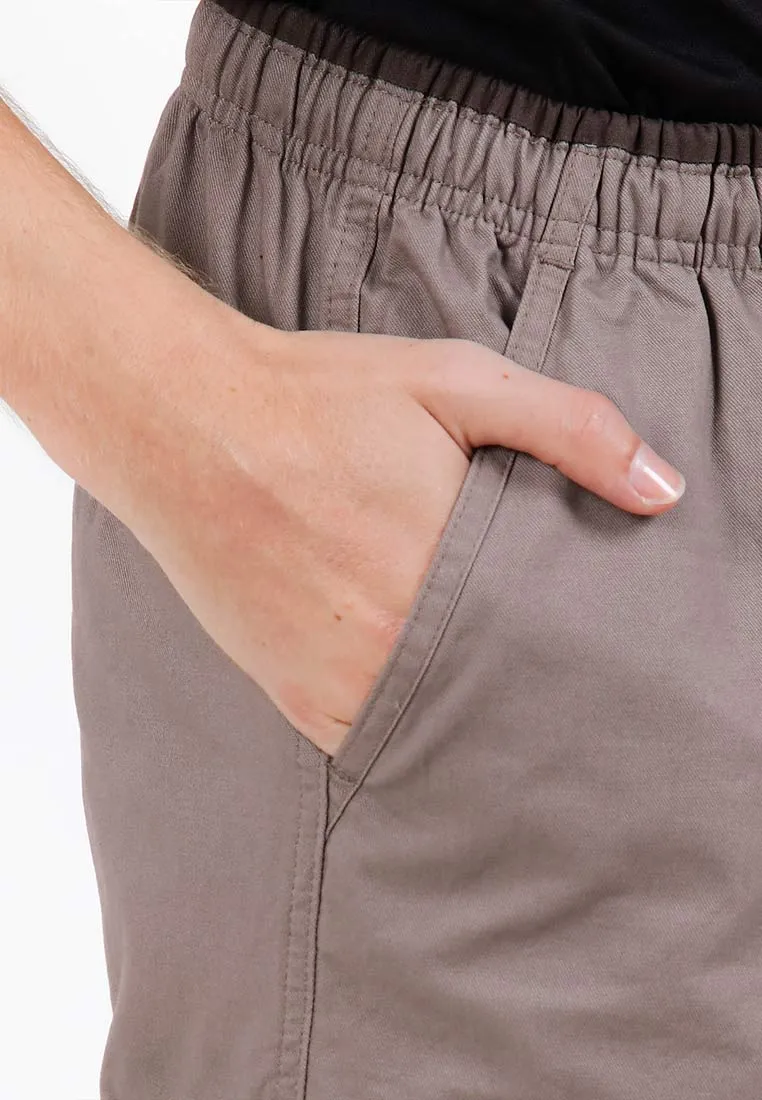 Forest 100% Cotton Twill 27"/28" Cargo Pants Men Shorts Casual 3 Quarter Short Pants Men | Seluar Pendek Lelaki - 65849