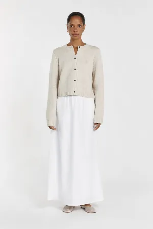 FOSTER CHALK KNIT CARDIGAN
