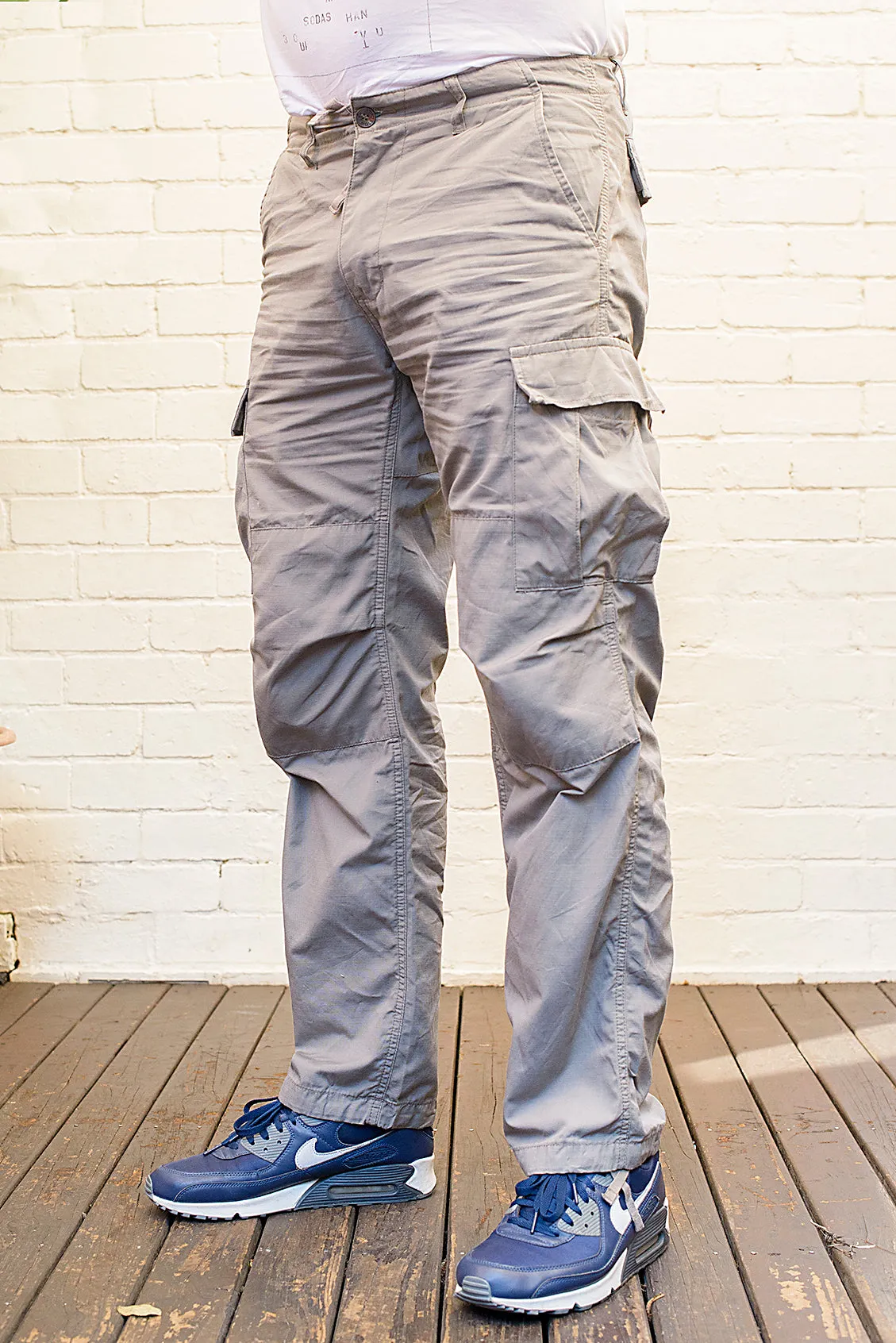 Grey Molecule Lightweight Cargo Pants 55003