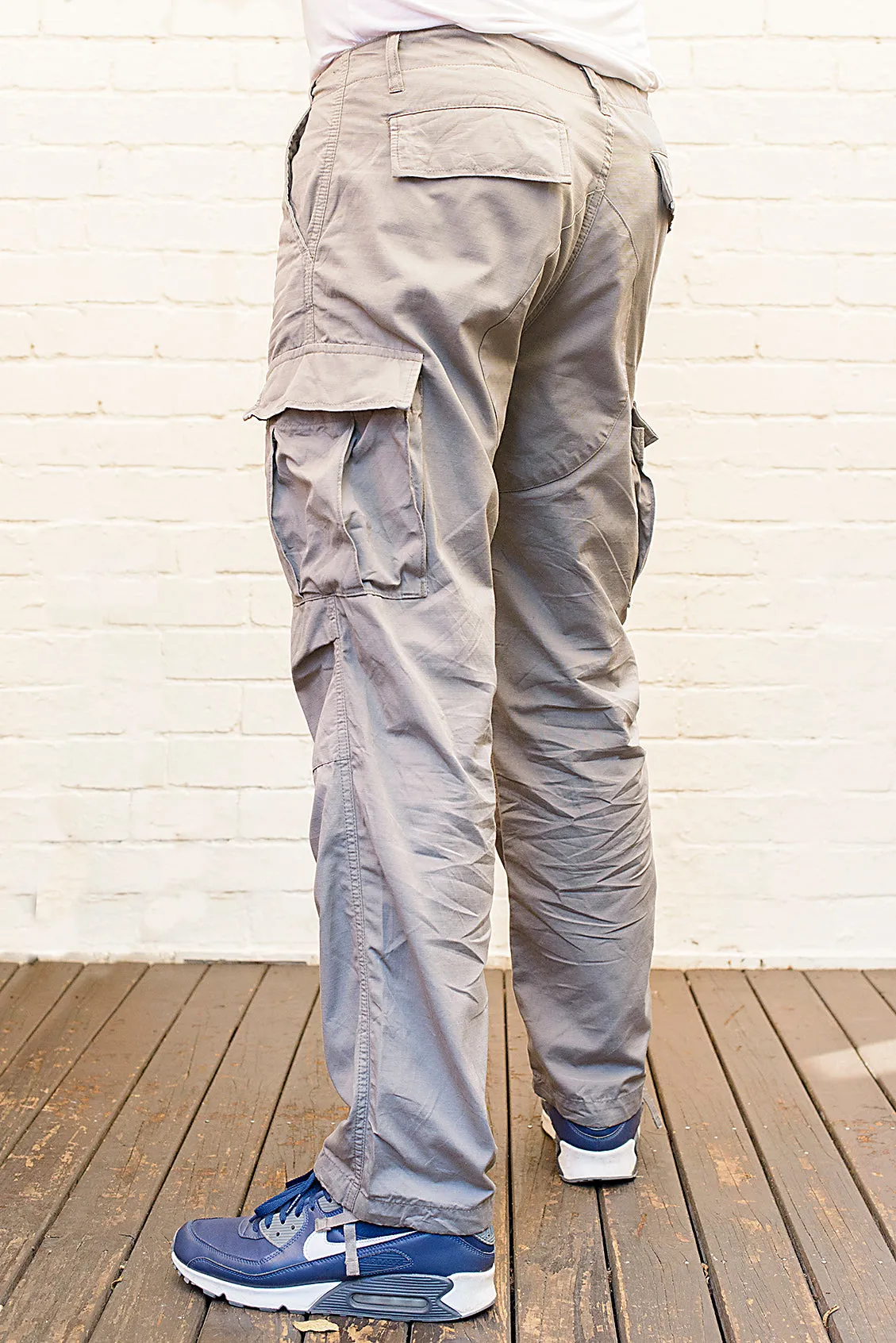 Grey Molecule Lightweight Cargo Pants 55003