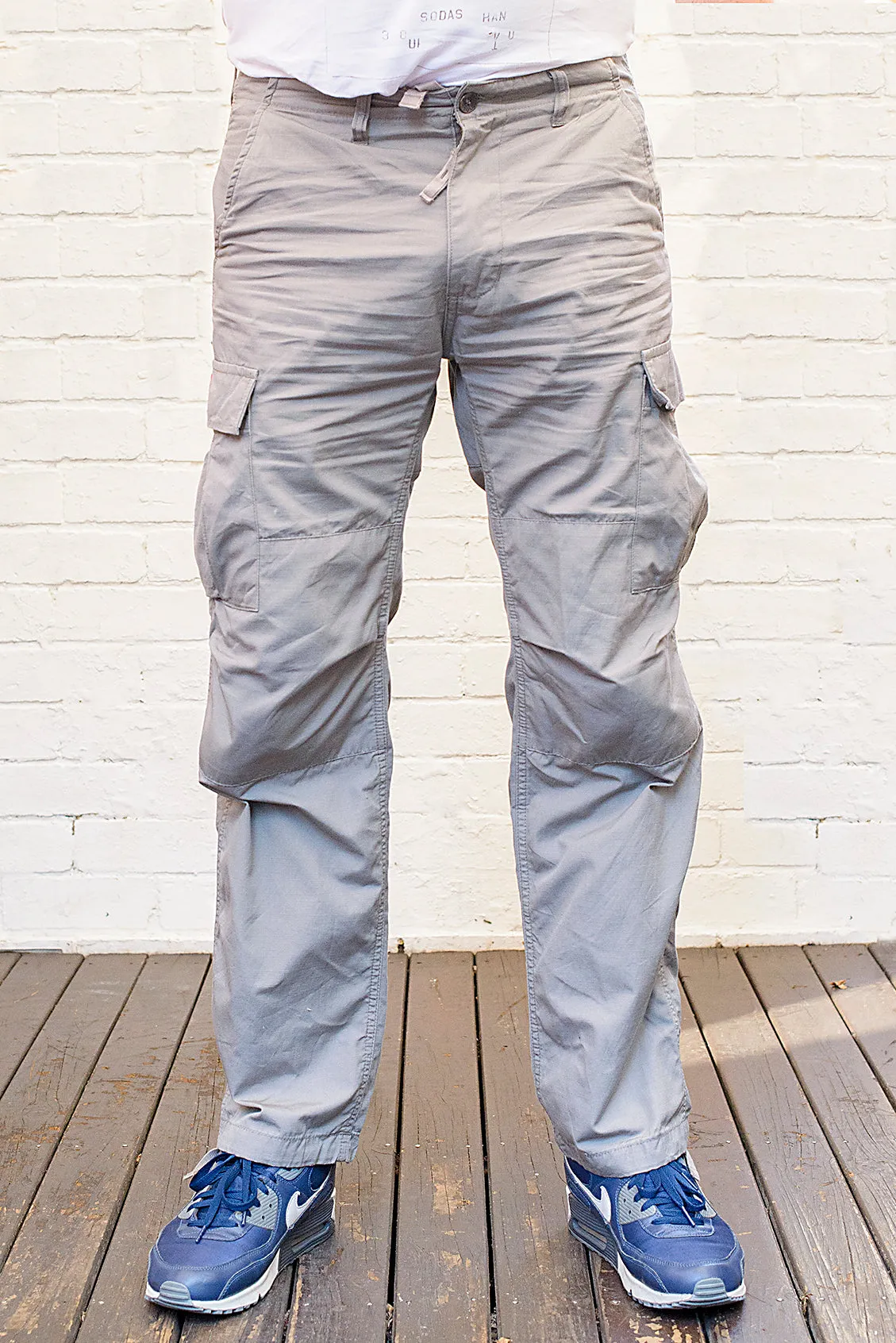 Grey Molecule Lightweight Cargo Pants 55003