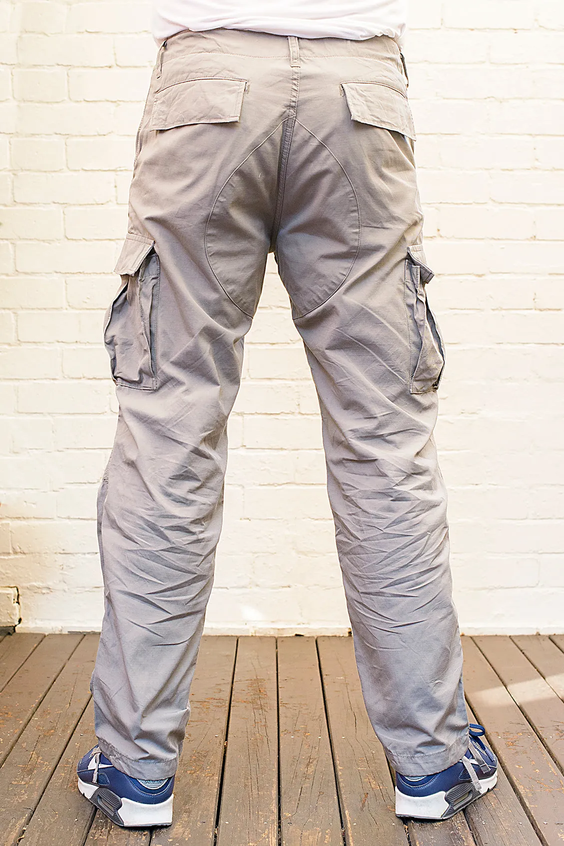 Grey Molecule Lightweight Cargo Pants 55003