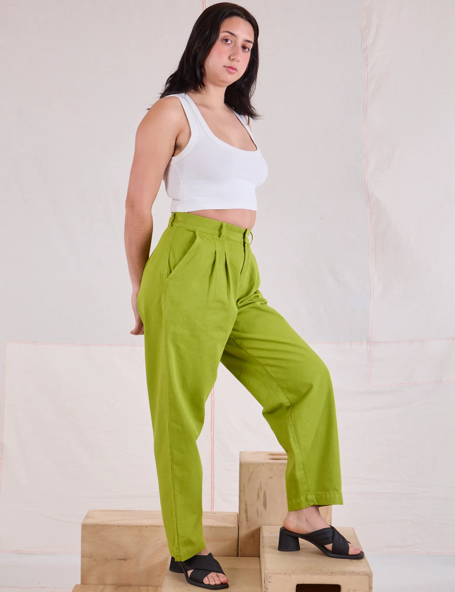 Heavyweight Trousers - Gross Green