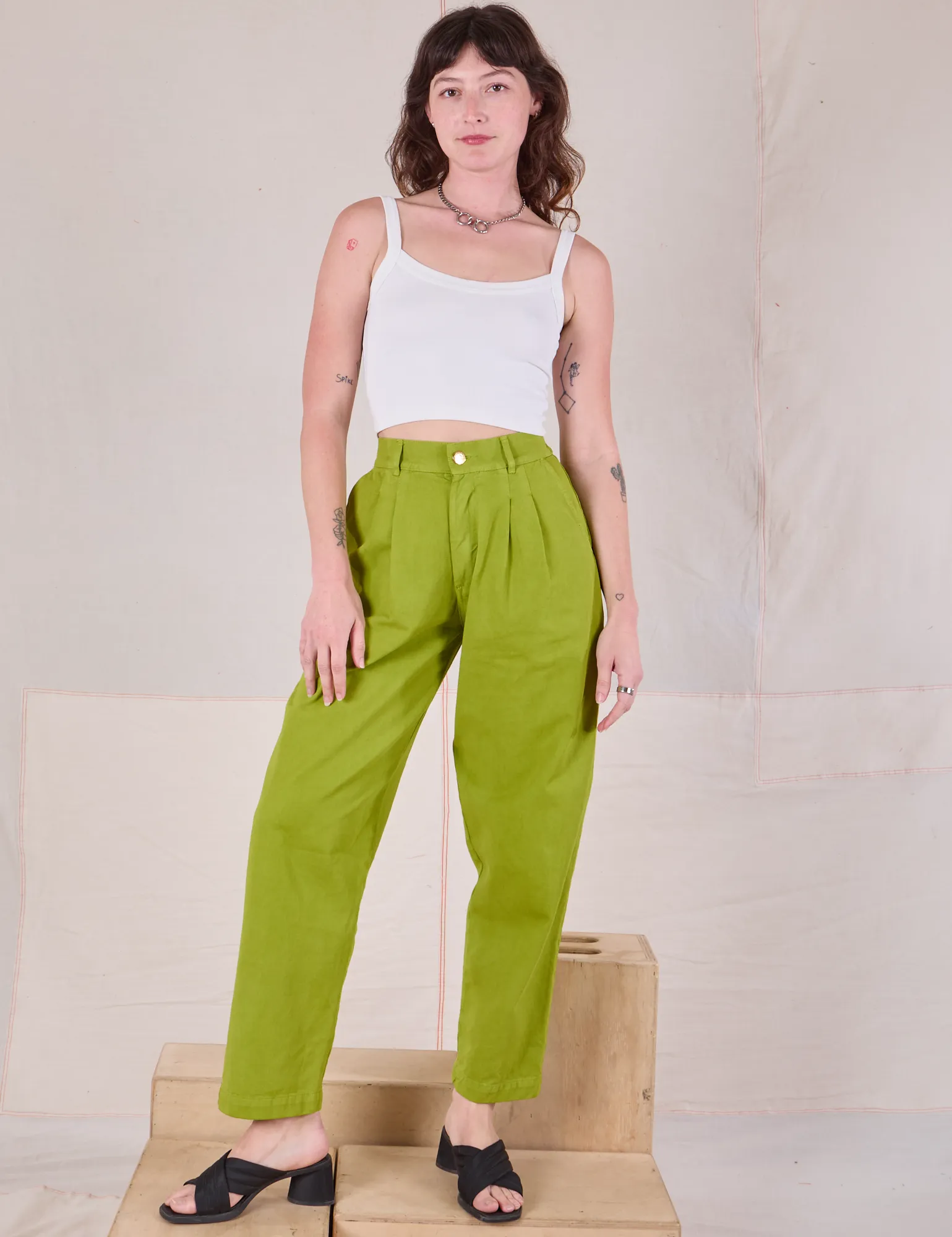 Heavyweight Trousers - Gross Green