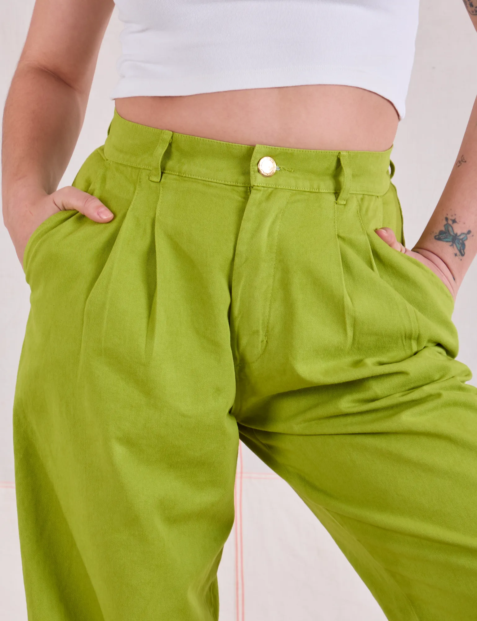 Heavyweight Trousers - Gross Green