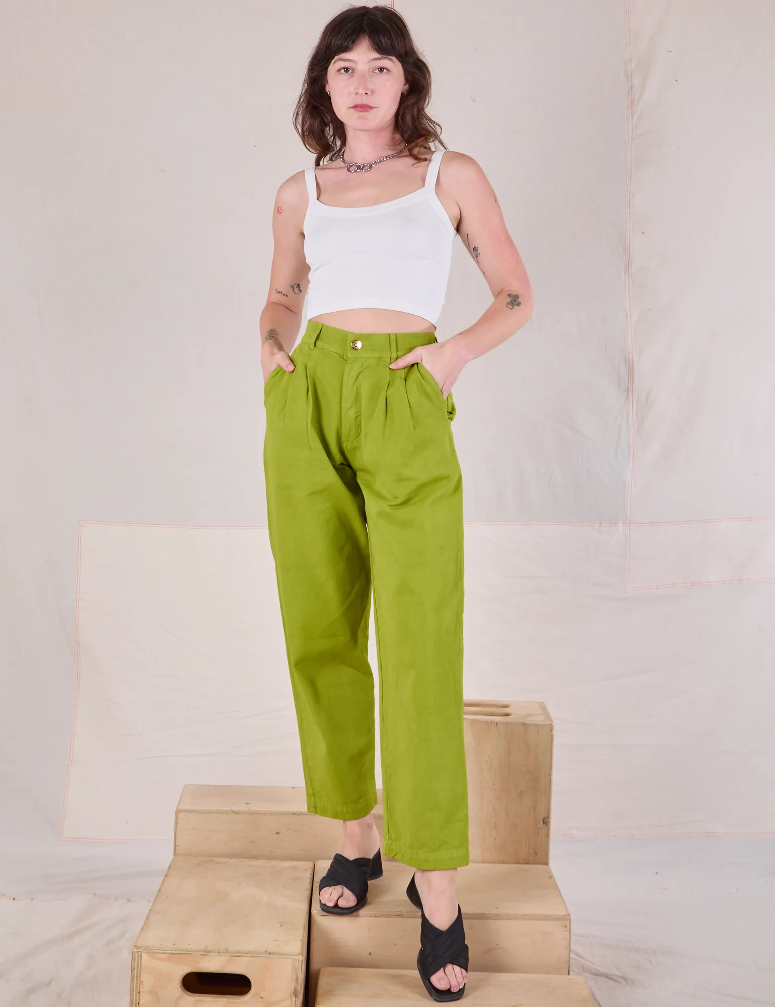 Heavyweight Trousers - Gross Green