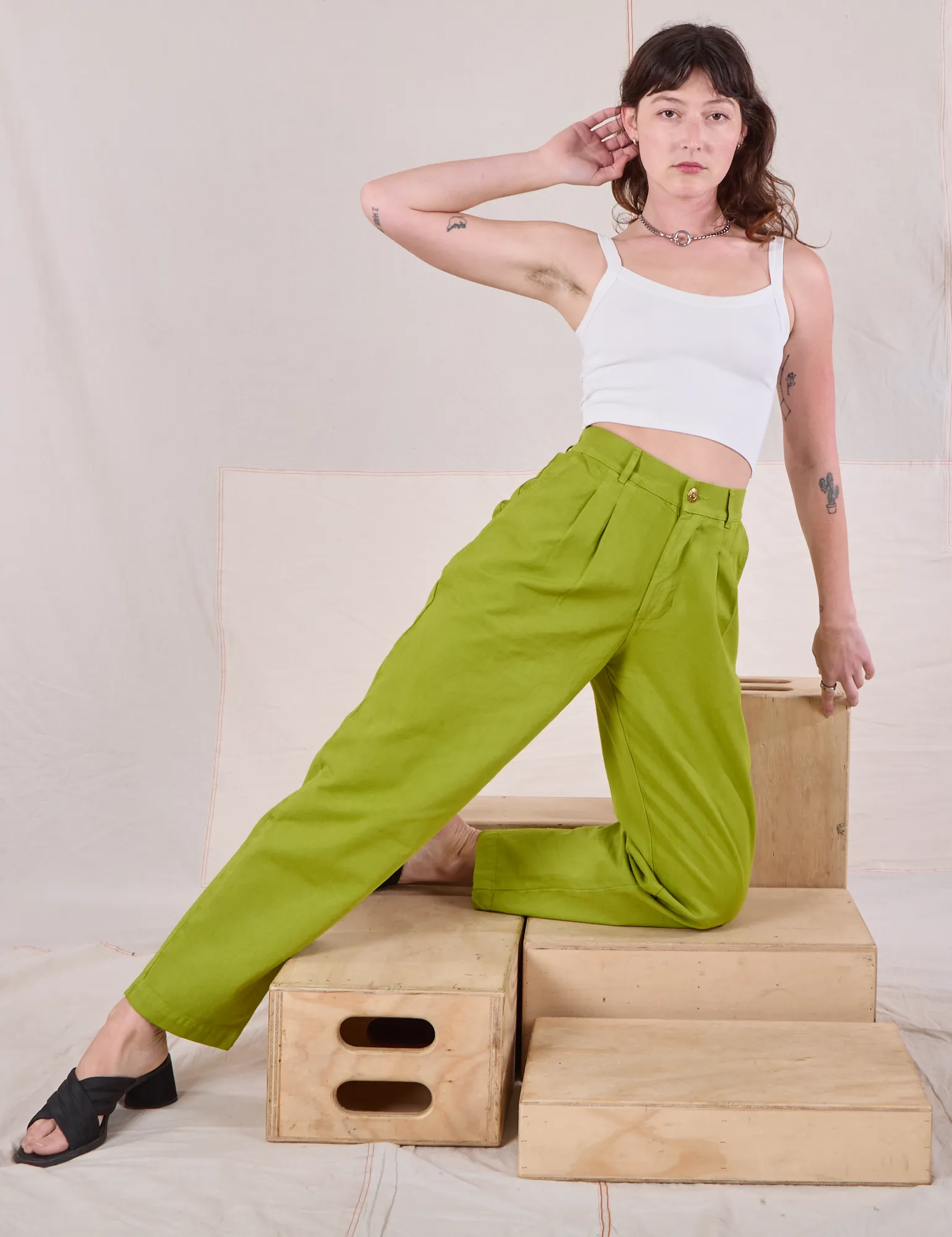 Heavyweight Trousers - Gross Green
