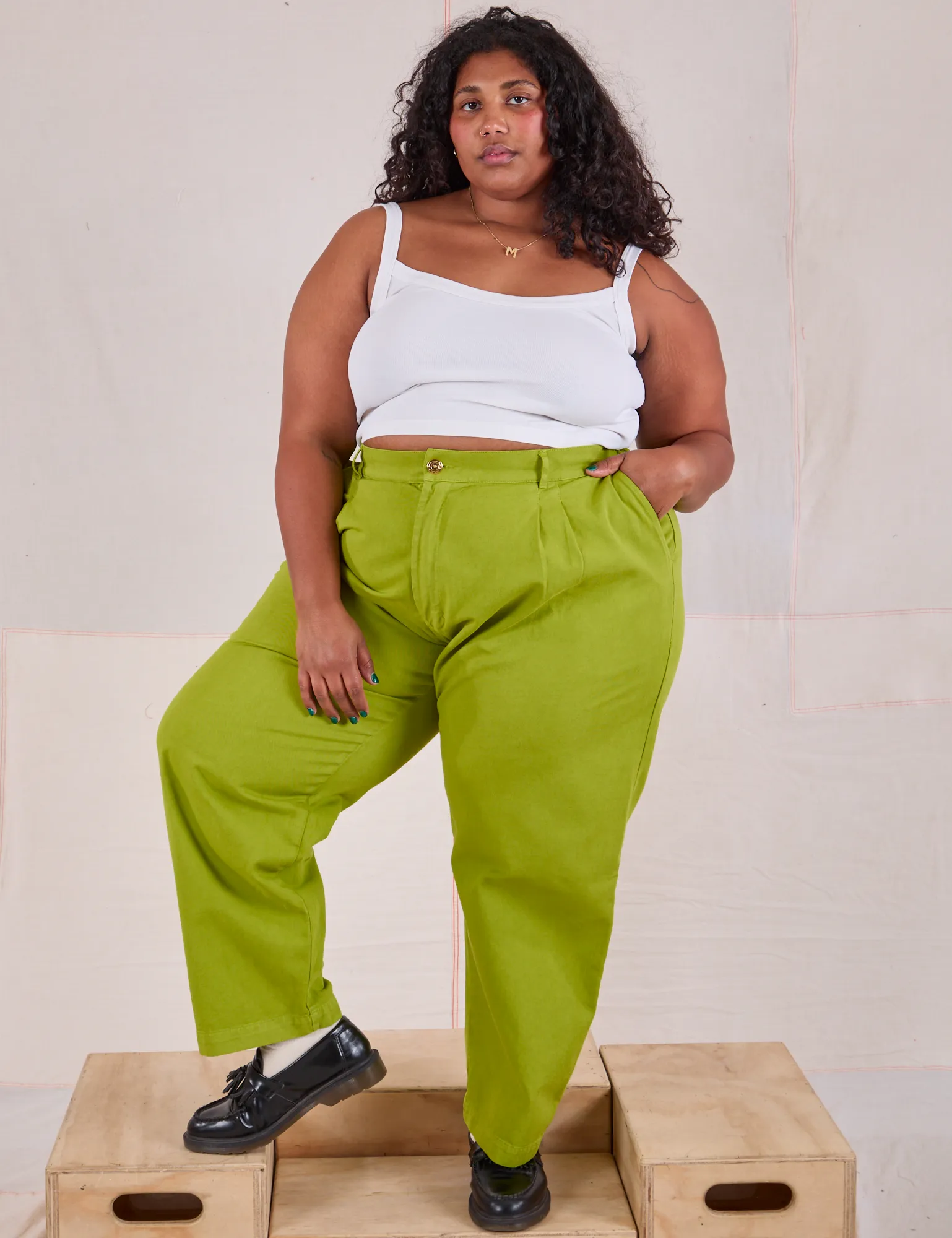 Heavyweight Trousers - Gross Green