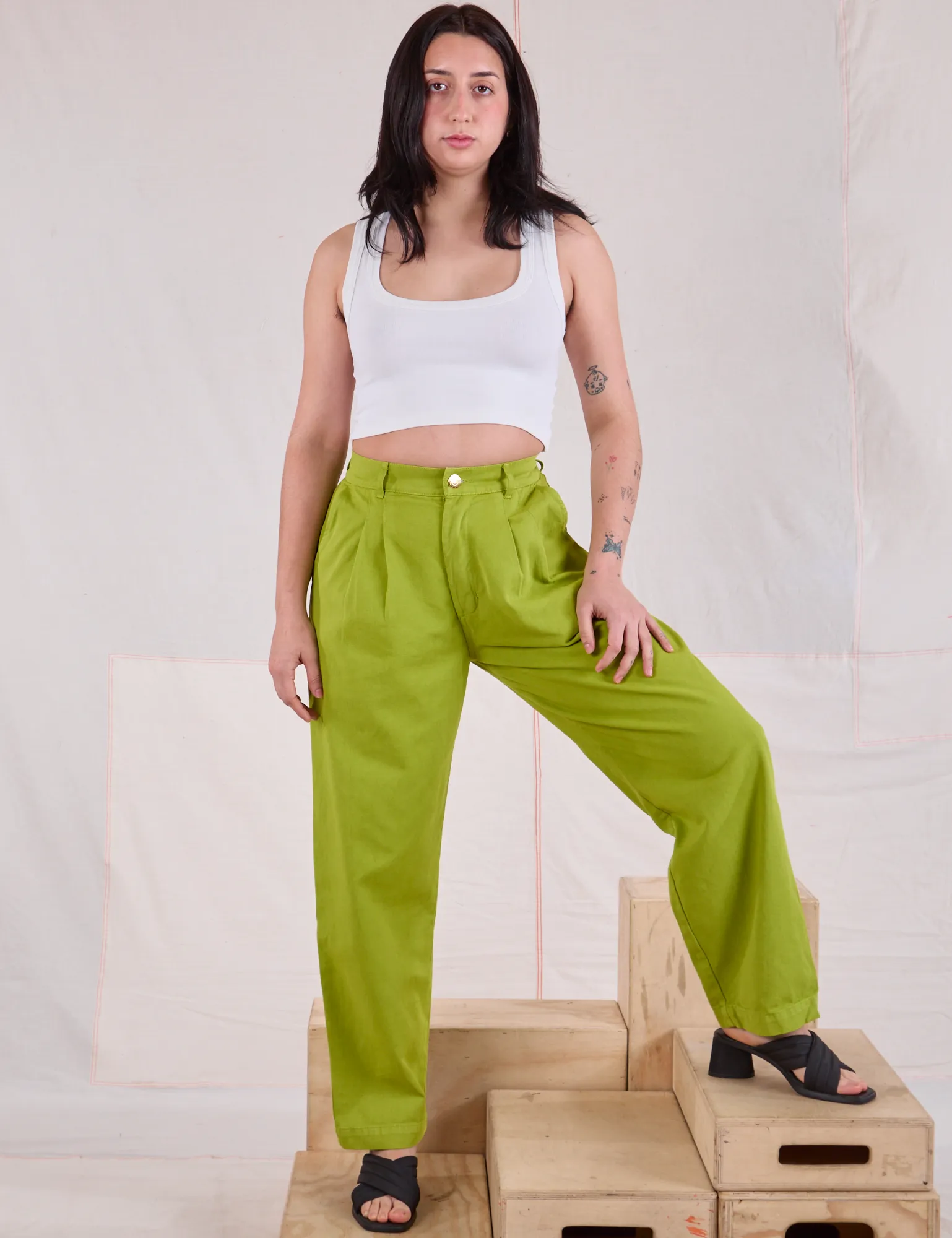 Heavyweight Trousers - Gross Green