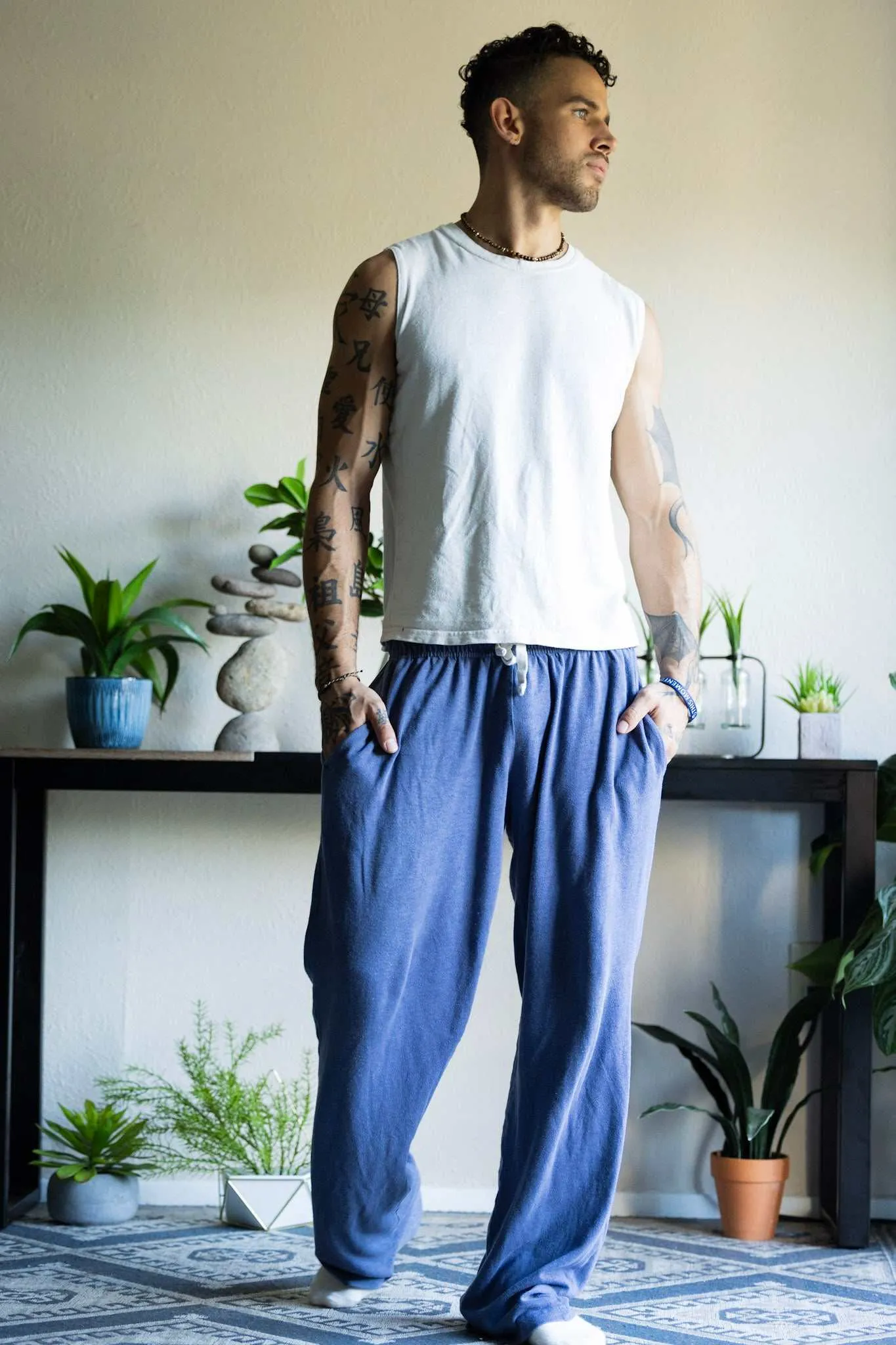 Hemp Pants - Unisex Hemp and Organic Cotton Lounge Pants