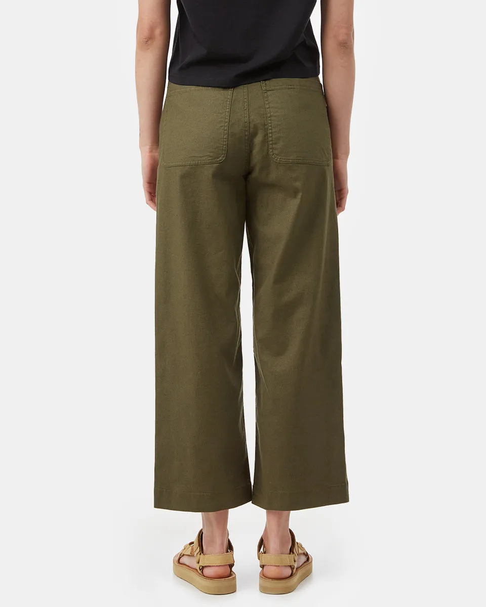 Hemp Stretch Straight Leg Pant