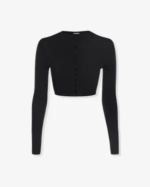 Jacquemus - Women's Le Cardigan Spiagga - (Black)