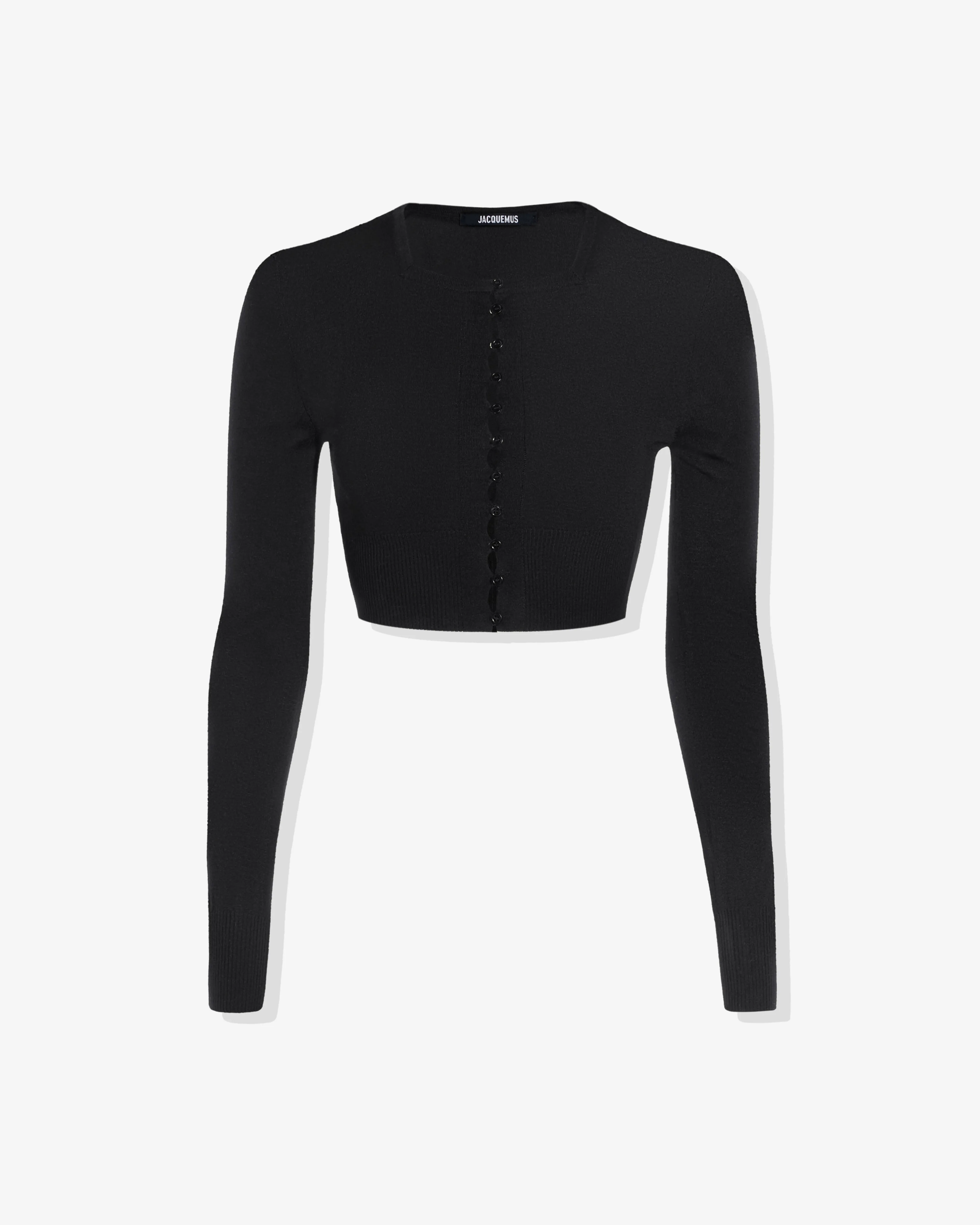 Jacquemus - Women's Le Cardigan Spiagga - (Black)