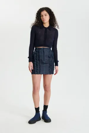 JAQUELINE | CARDIGAN VENUS SOFT KNIT NAVY