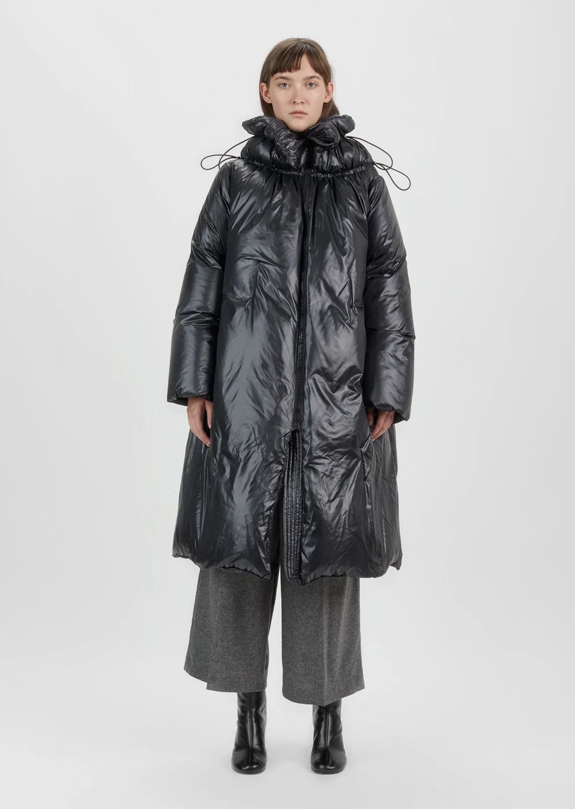 Light Shiny Puffer Jacket