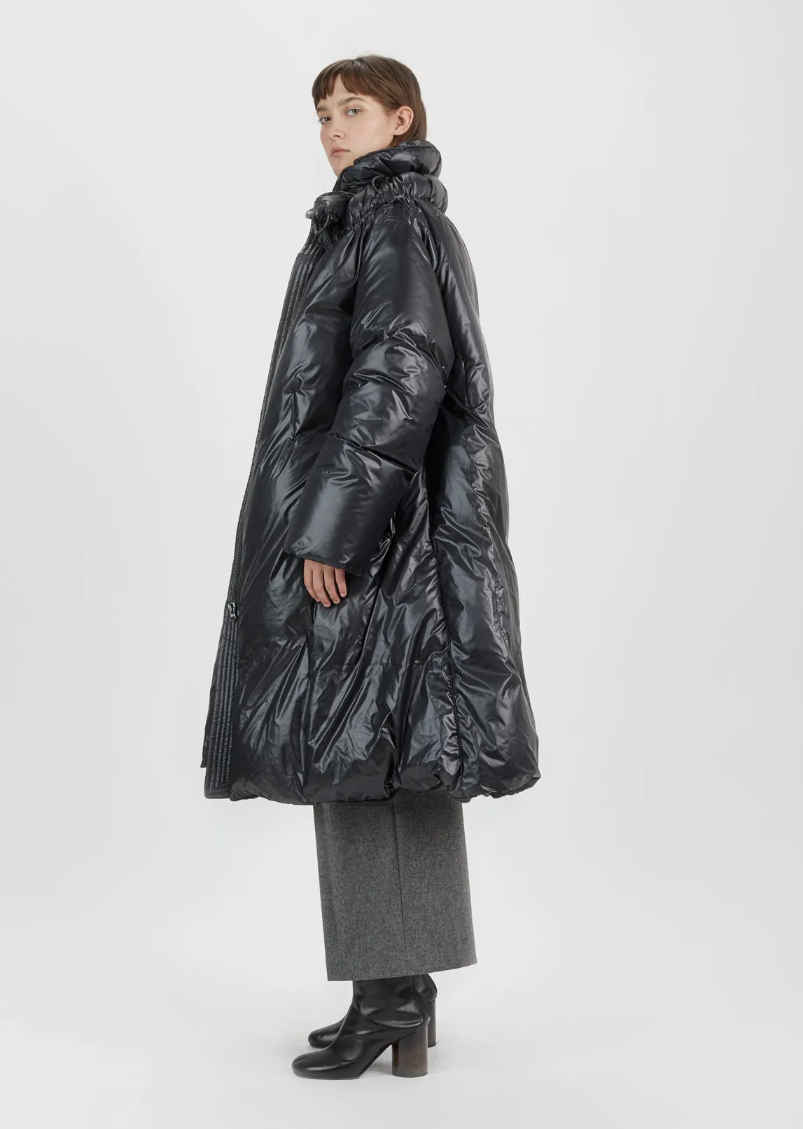 Light Shiny Puffer Jacket