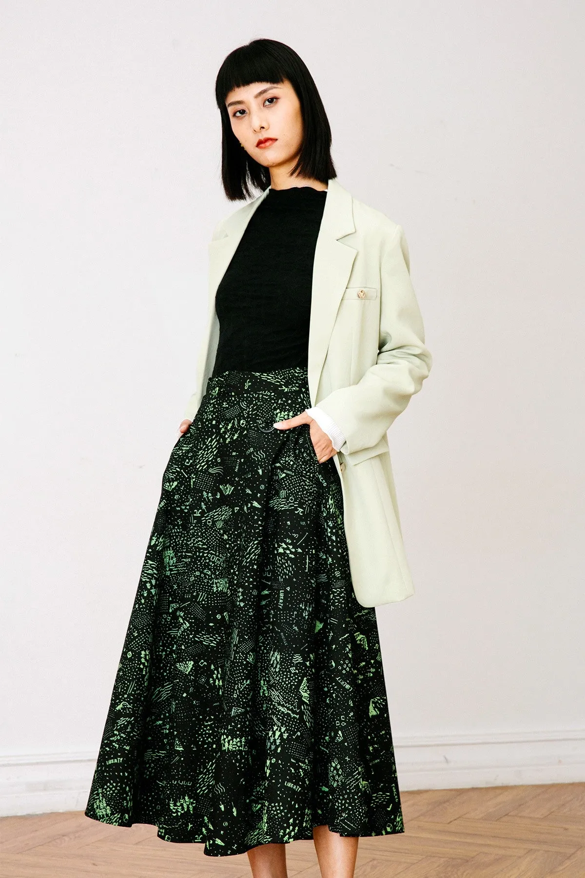 Éloi Midi Skirt