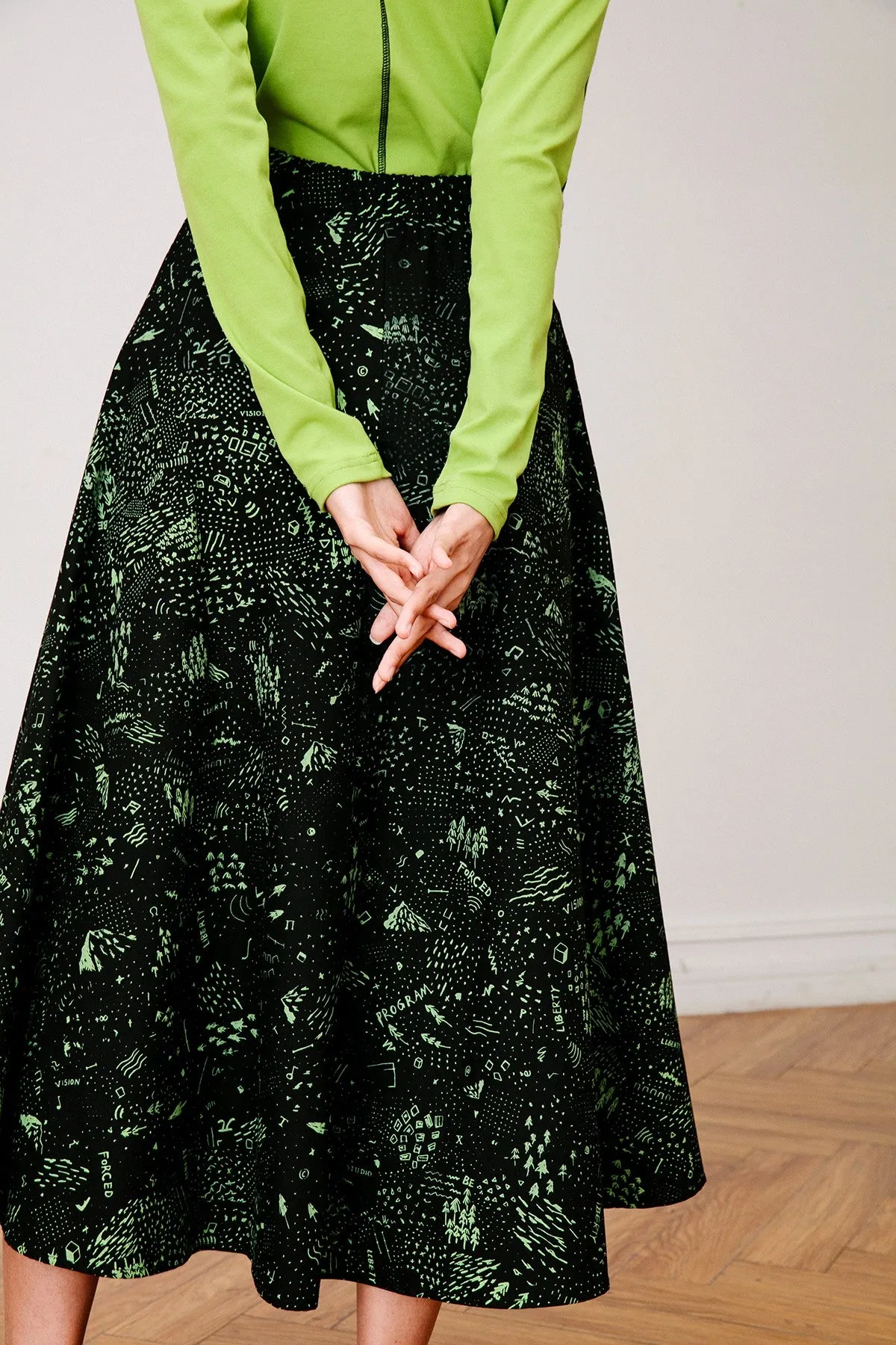 Éloi Midi Skirt