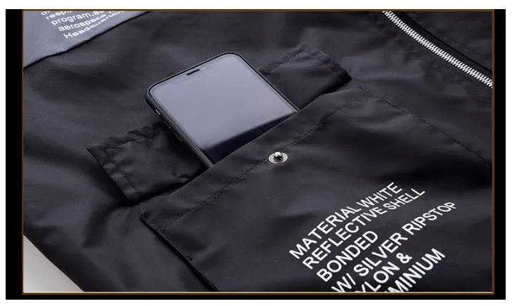 Loose Windbreaker Pilot Jacket