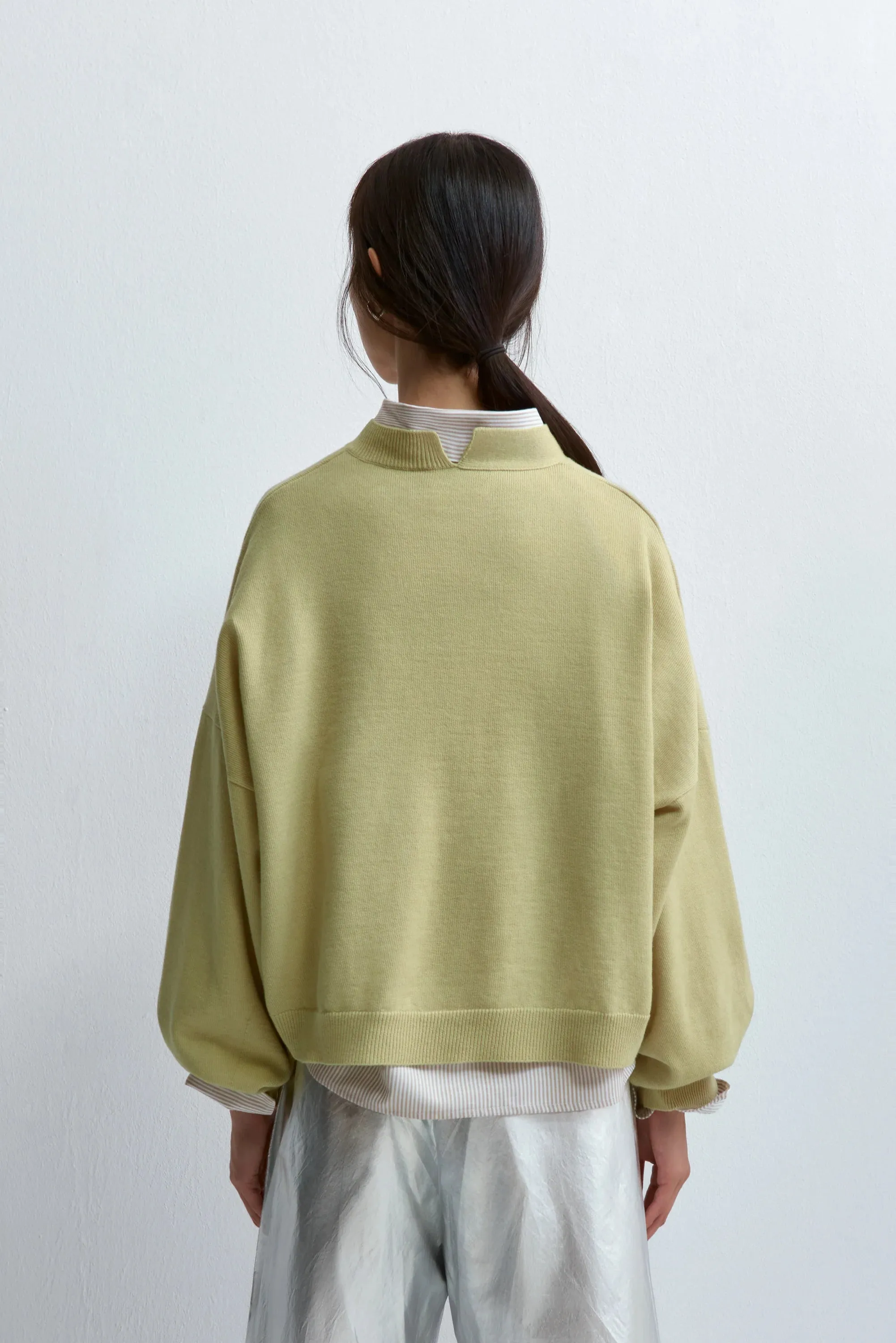 Merino Wool Cardigan Butter