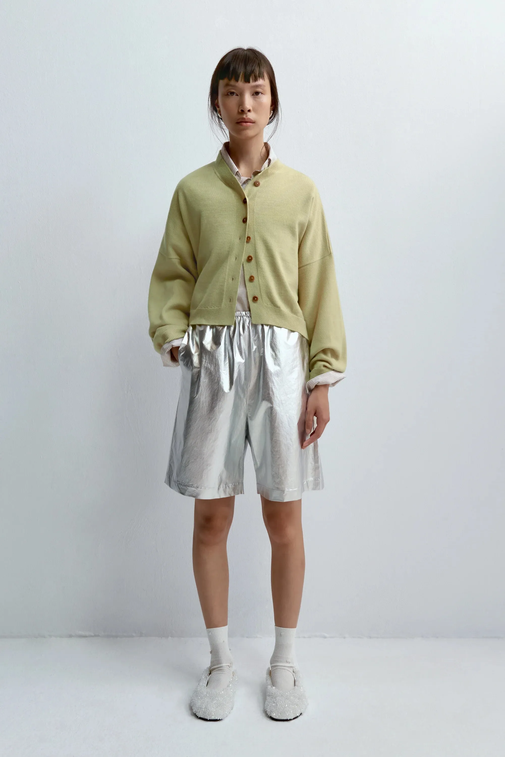 Merino Wool Cardigan Butter