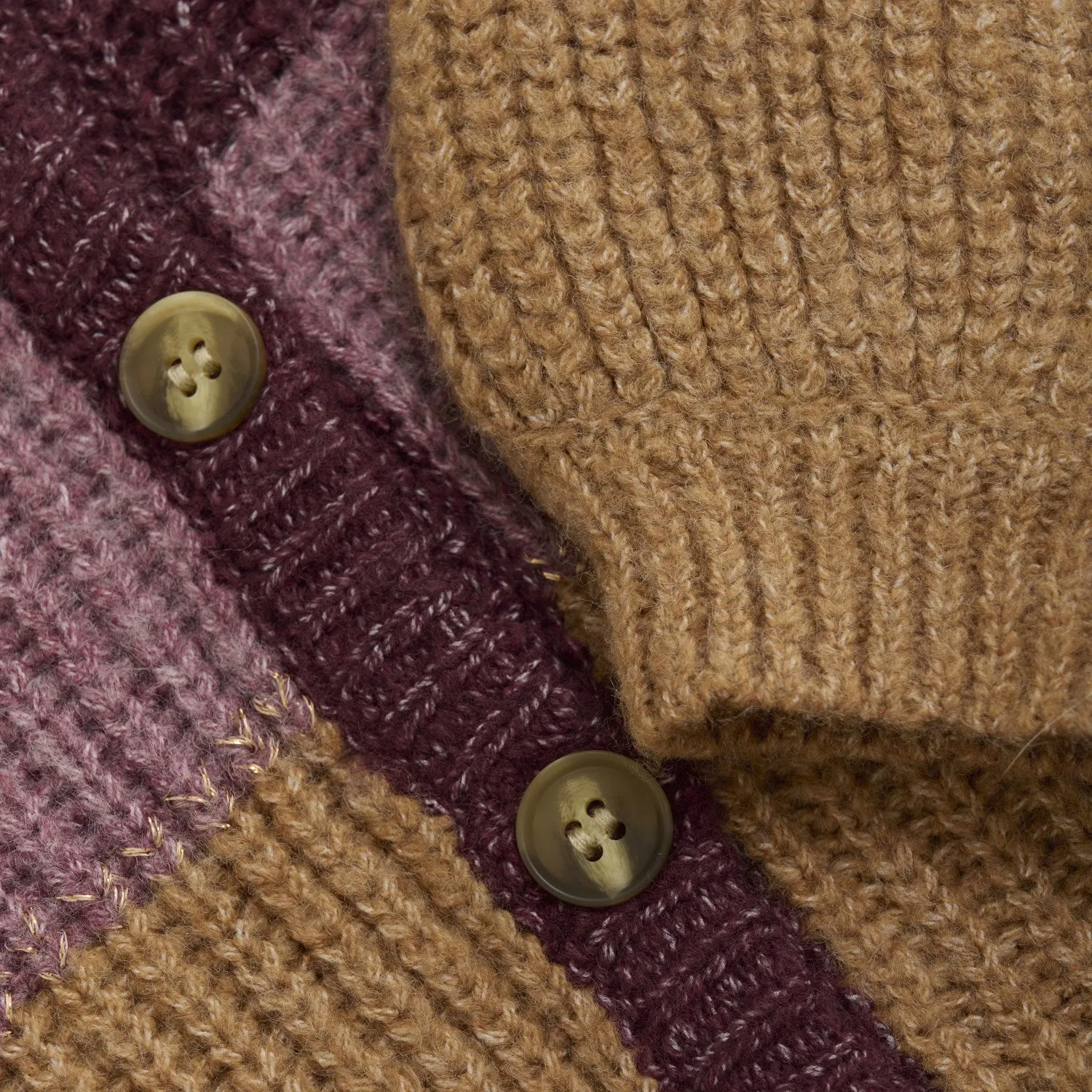 Minymo Pale Mauve Cardigan Knit