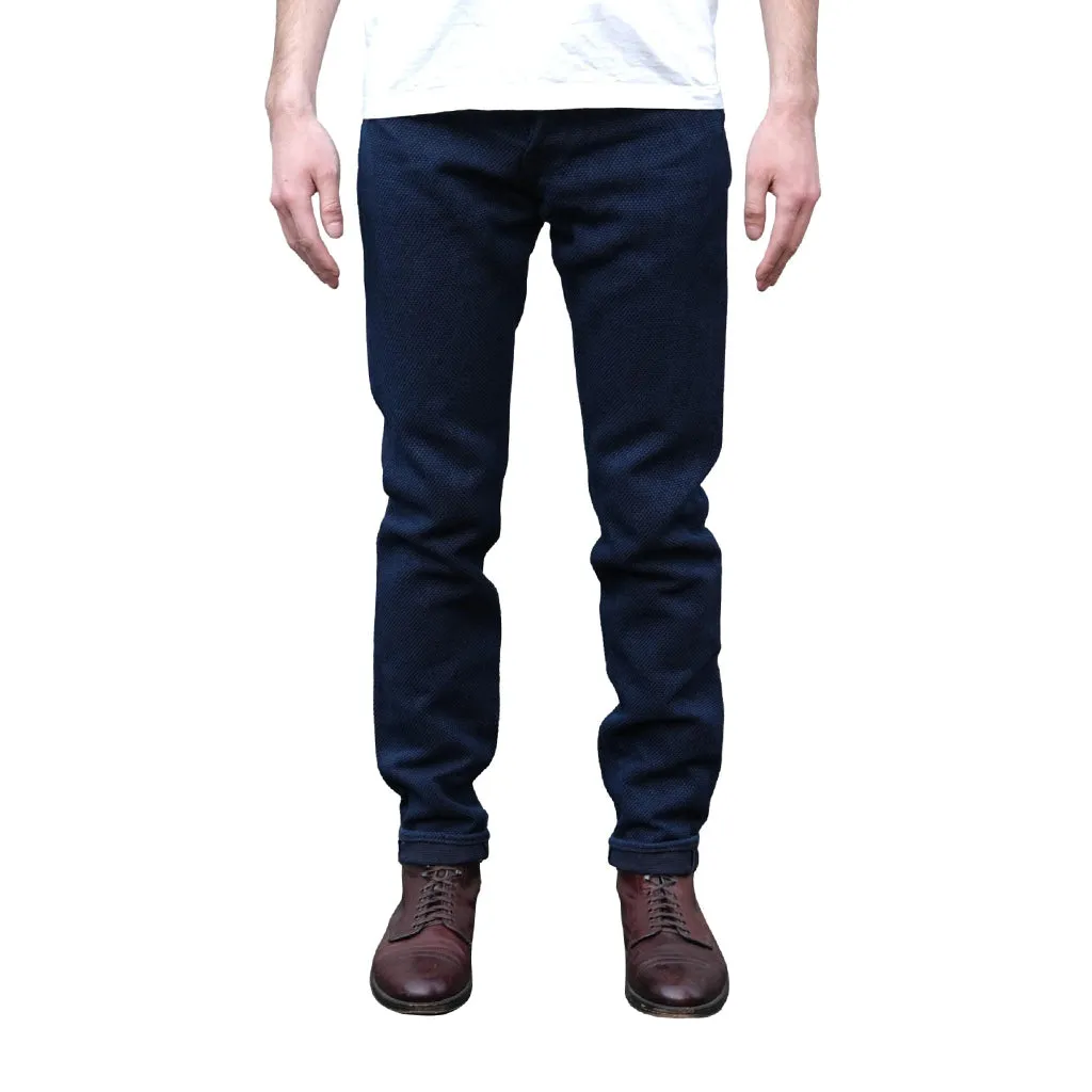 OD SDA "Kasezome" Indigo x Dorozome Sashiko Selvedge Pants (Relax Tapered)