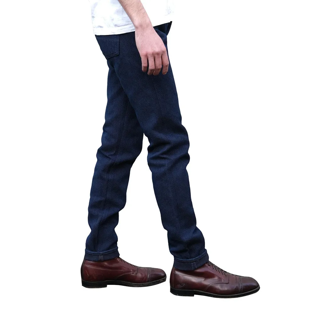 OD SDA "Kasezome" Indigo x Dorozome Sashiko Selvedge Pants (Relax Tapered)