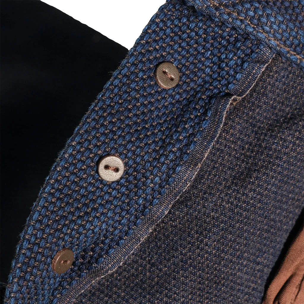 OD SDA "Kasezome" Indigo x Dorozome Sashiko Selvedge Pants (Relax Tapered)